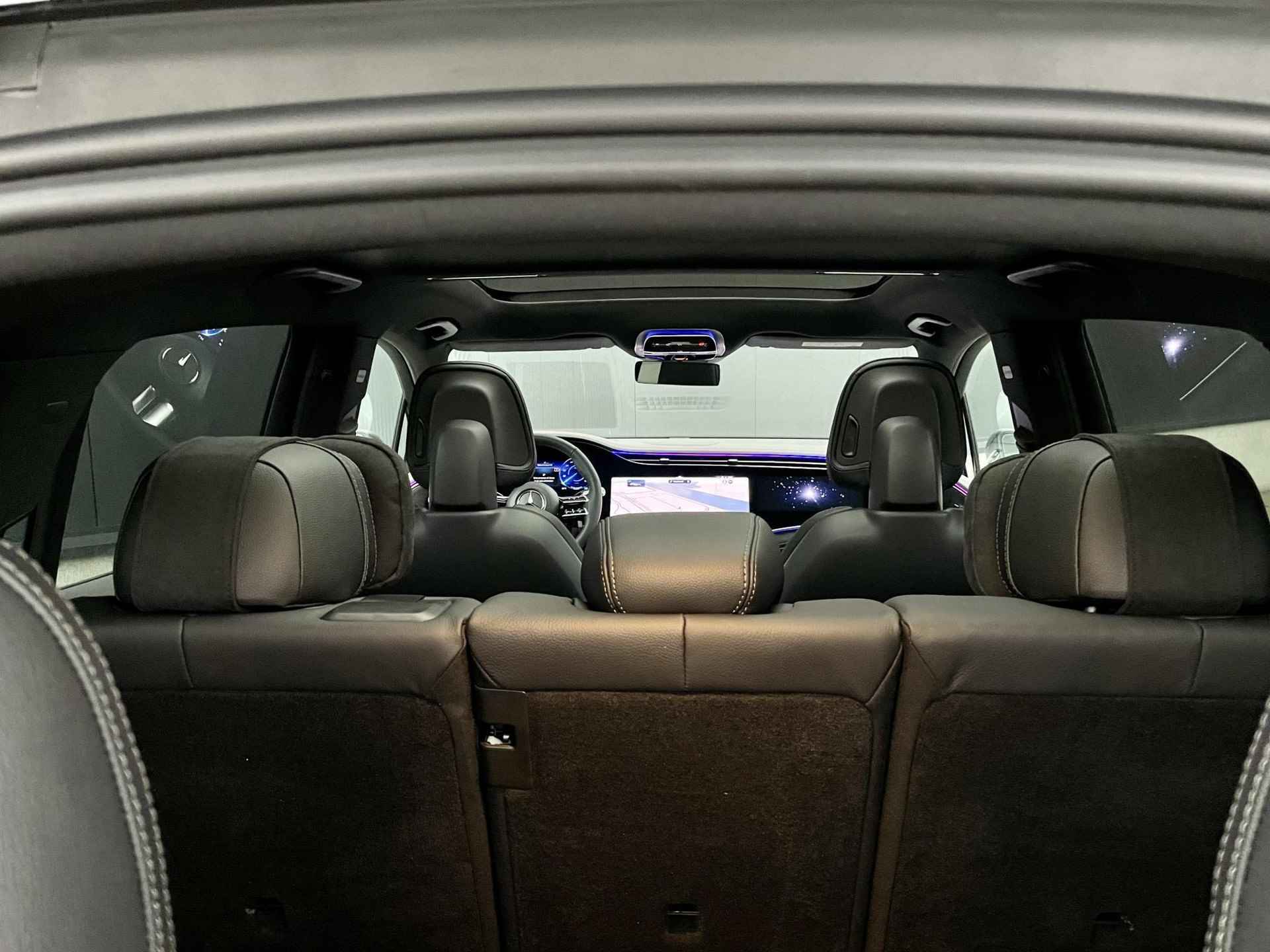 Mercedes-Benz EQS SUV 580 4MATIC | 7P | Hyperscreen | Trekhaak | Head-Up Display | 360° Camera | Memorystoelen Verwarmd - 39/44