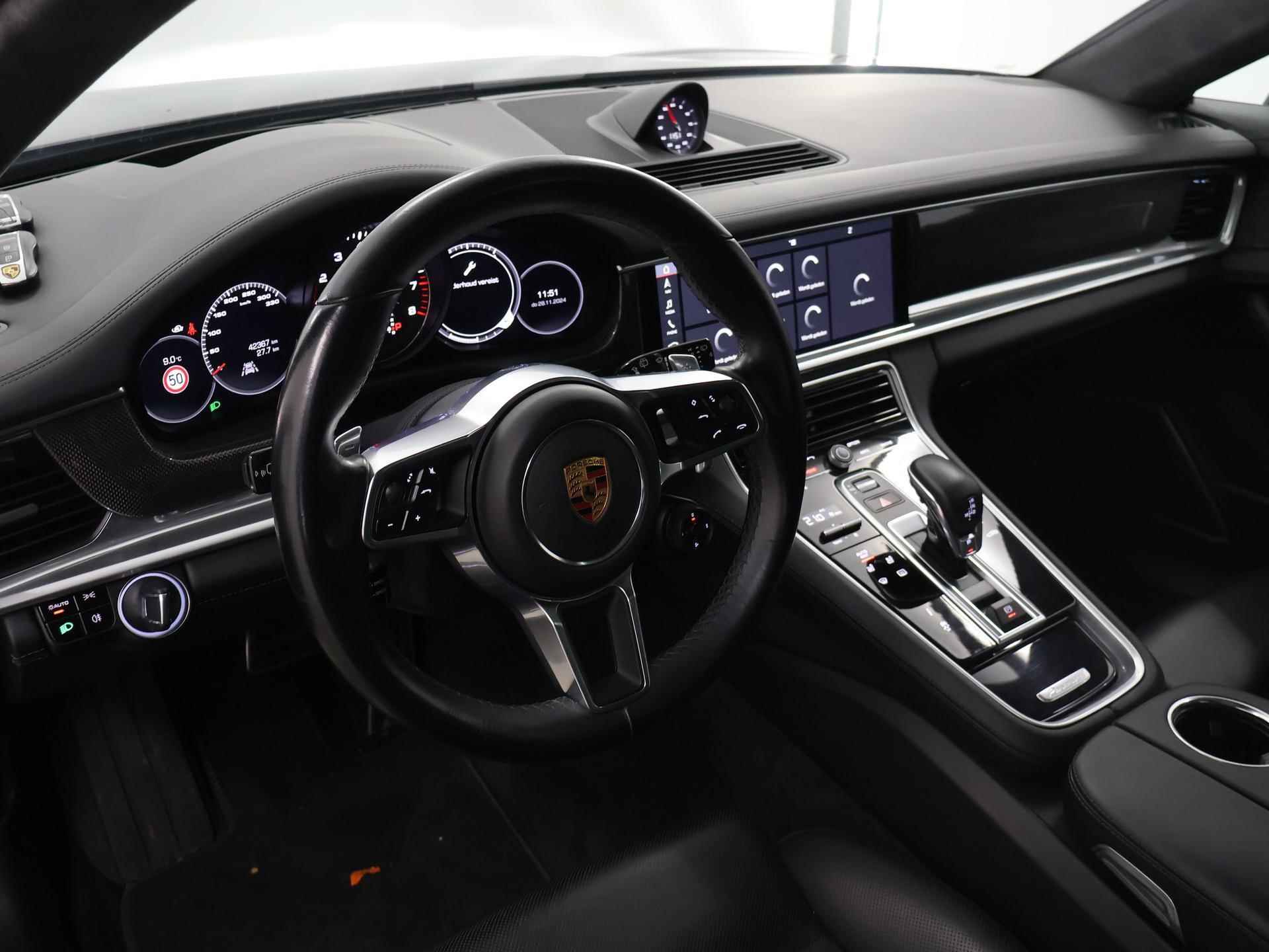 Porsche Panamera Sport Turismo GTS | NL Auto | Sport-Chrono Pakket | Sport-Uitlaatsysteem | HUD | Adaptieve Cruise | 21"Sport Design | PDLS+ | Panoramadak | Softclose | Bose Audio | - 8/49