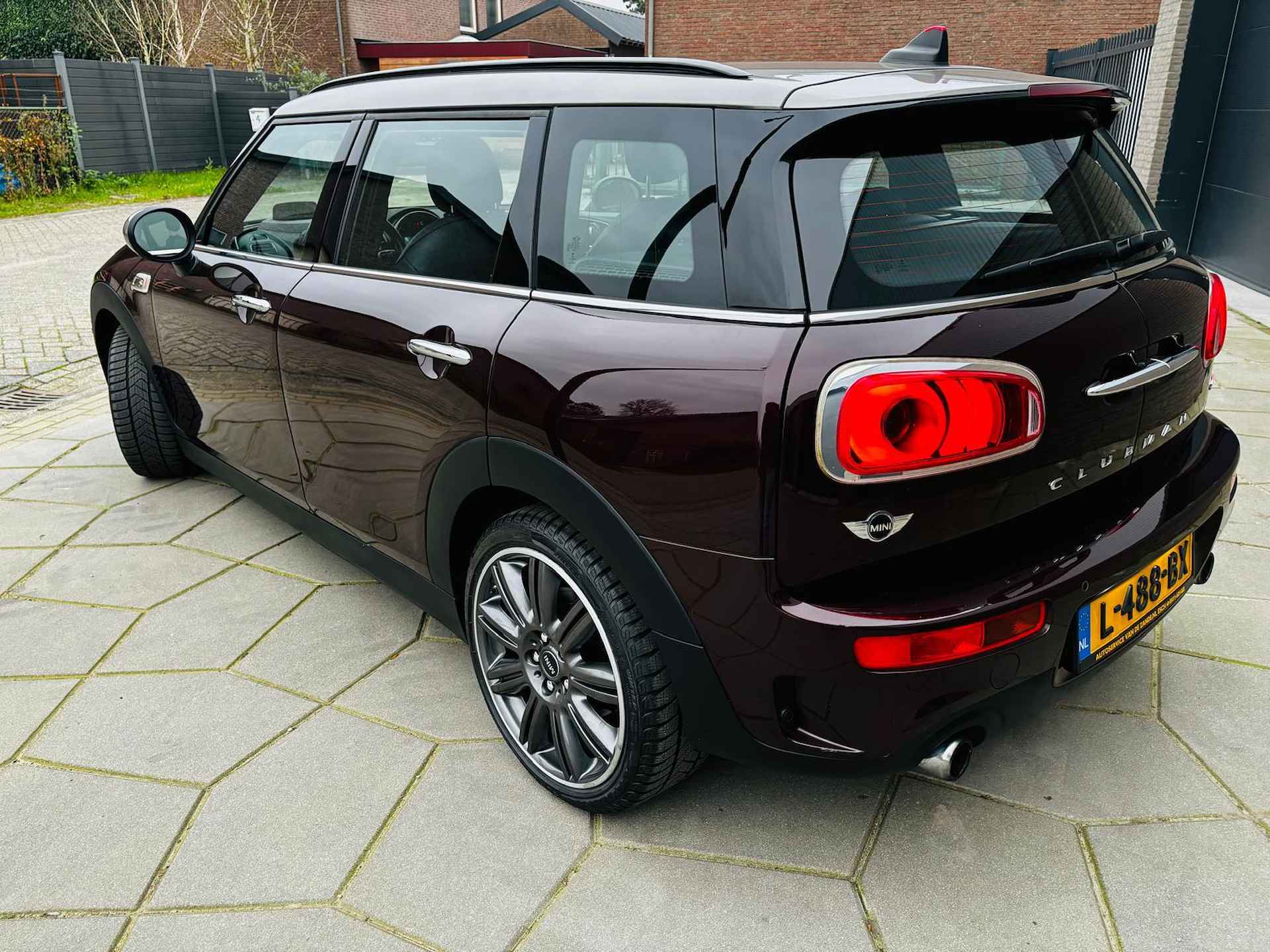 Mini Mini Clubman 2.0 Cooper S Chili Serious Busin.|2-Tone | 2x glazen dak |blauw/grijs LEDER| BIJZONDER| - 6/35