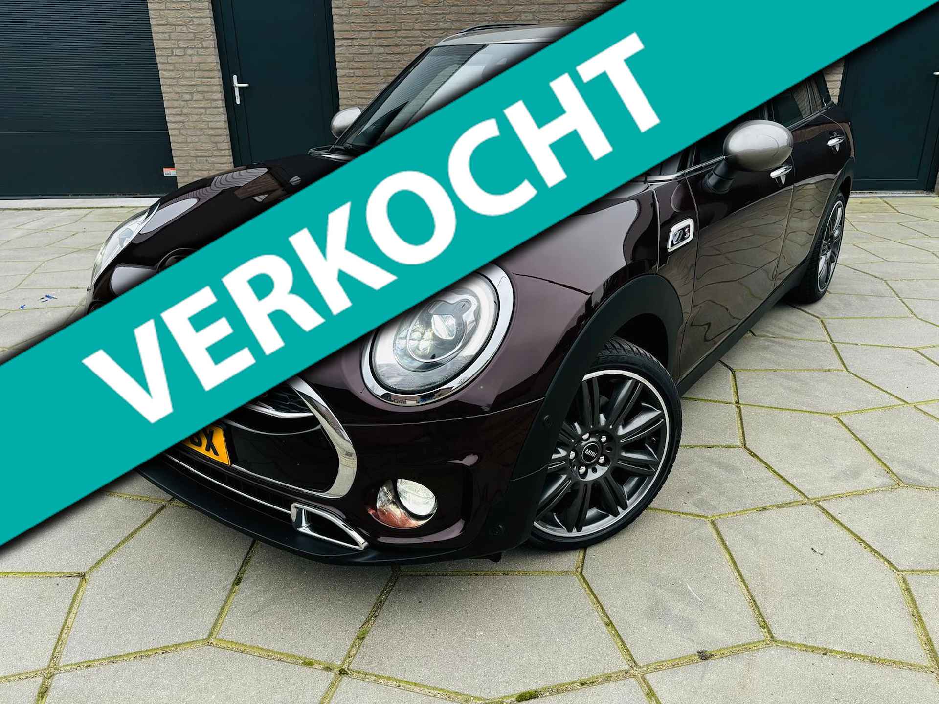 Mini Mini Clubman 2.0 Cooper S Chili Serious Busin.|2-Tone | 2x glazen dak |blauw/grijs LEDER| BIJZONDER|