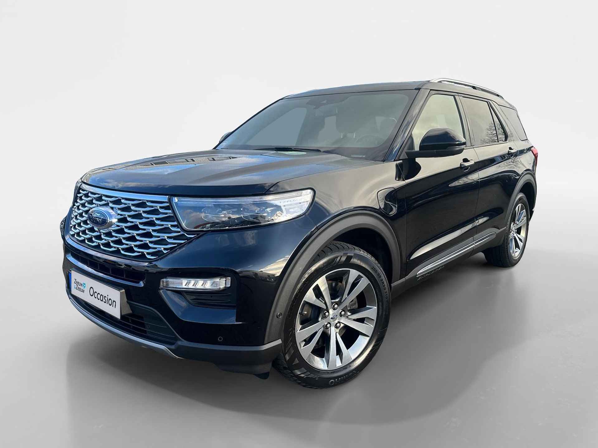 Ford Explorer 3.0 V6 EcoBoost PHEV Platinum | Dealer Onderhouden | Trekhaak | Panoramadak | 360 Camera | Stoelverwarming + Koeling | - 2/38