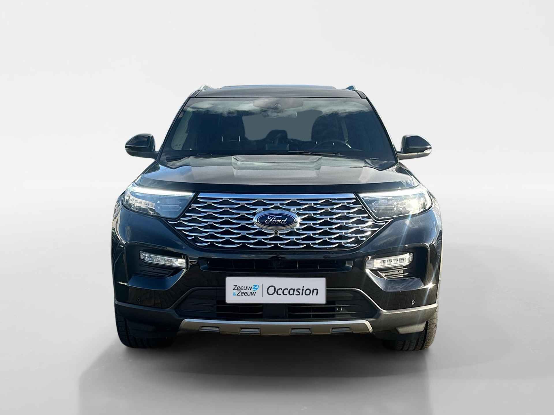 Ford Explorer 3.0 V6 EcoBoost PHEV Platinum | Dealer Onderhouden | Trekhaak | Panoramadak | 360 Camera | Stoelverwarming + Koeling | - 7/38