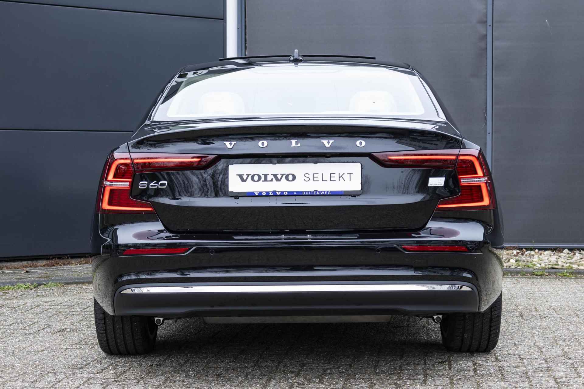 Volvo S60 Recharge T6 AWD Ultimate Bright |Long Range| Harman Kardon | 360º camera | Panoramadak | Stoel- en stuurverwarming | Verwarmde achterbank | Google Infotainment - 10/37