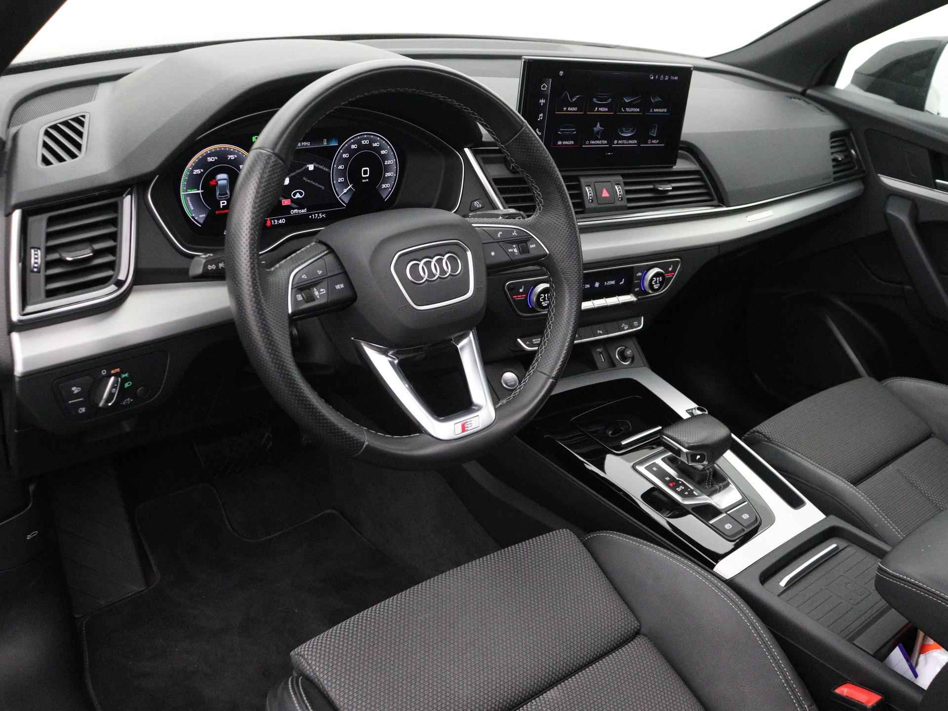 Audi Q5 50 TFSI e S edition | Pano dak | Stoelverwarming | Rolgordijn | Elek. Achterklep | Navi | Camera | - 3/21