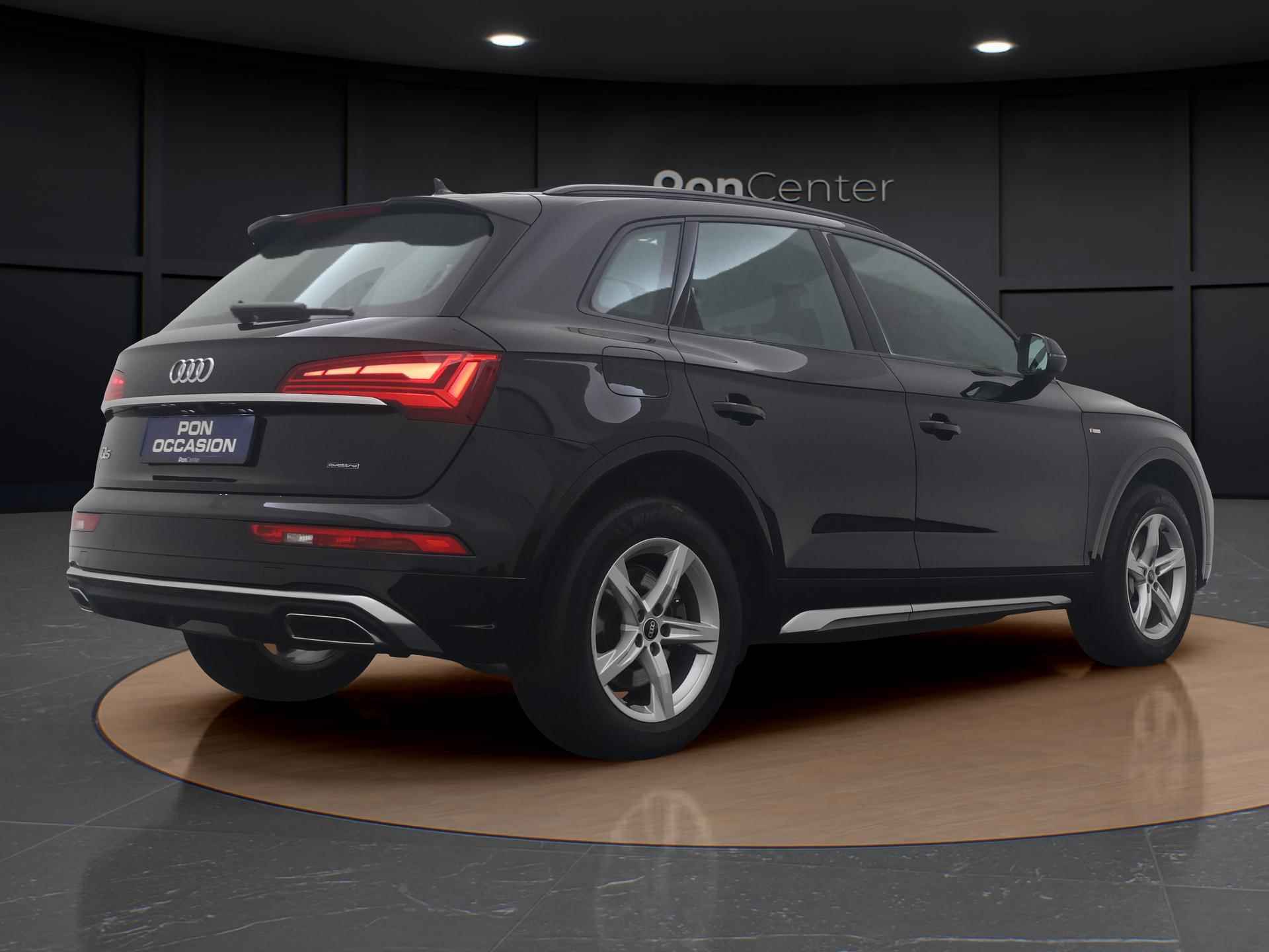 Audi Q5 50 TFSI e S edition | Pano dak | Stoelverwarming | Rolgordijn | Elek. Achterklep | Navi | Camera | - 5/21