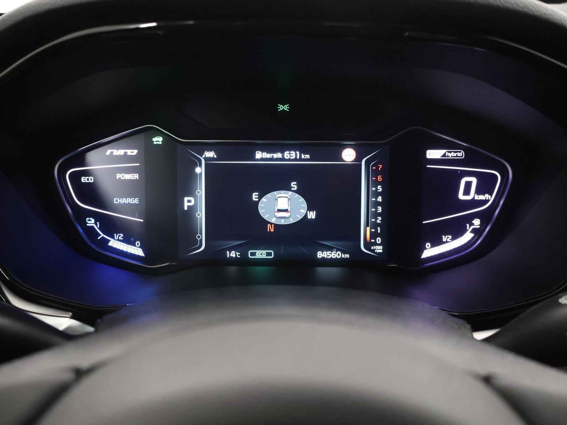 Kia Niro 1.6 GDi Hybrid ExecutiveLine | Trekhaak | JBL  | Dodehoekdetectie | Stoel/Stuurwielverwarming | Elektrisch verstelb. bestuurdersstoel met geheugen | Stoelventilatie - 14/46