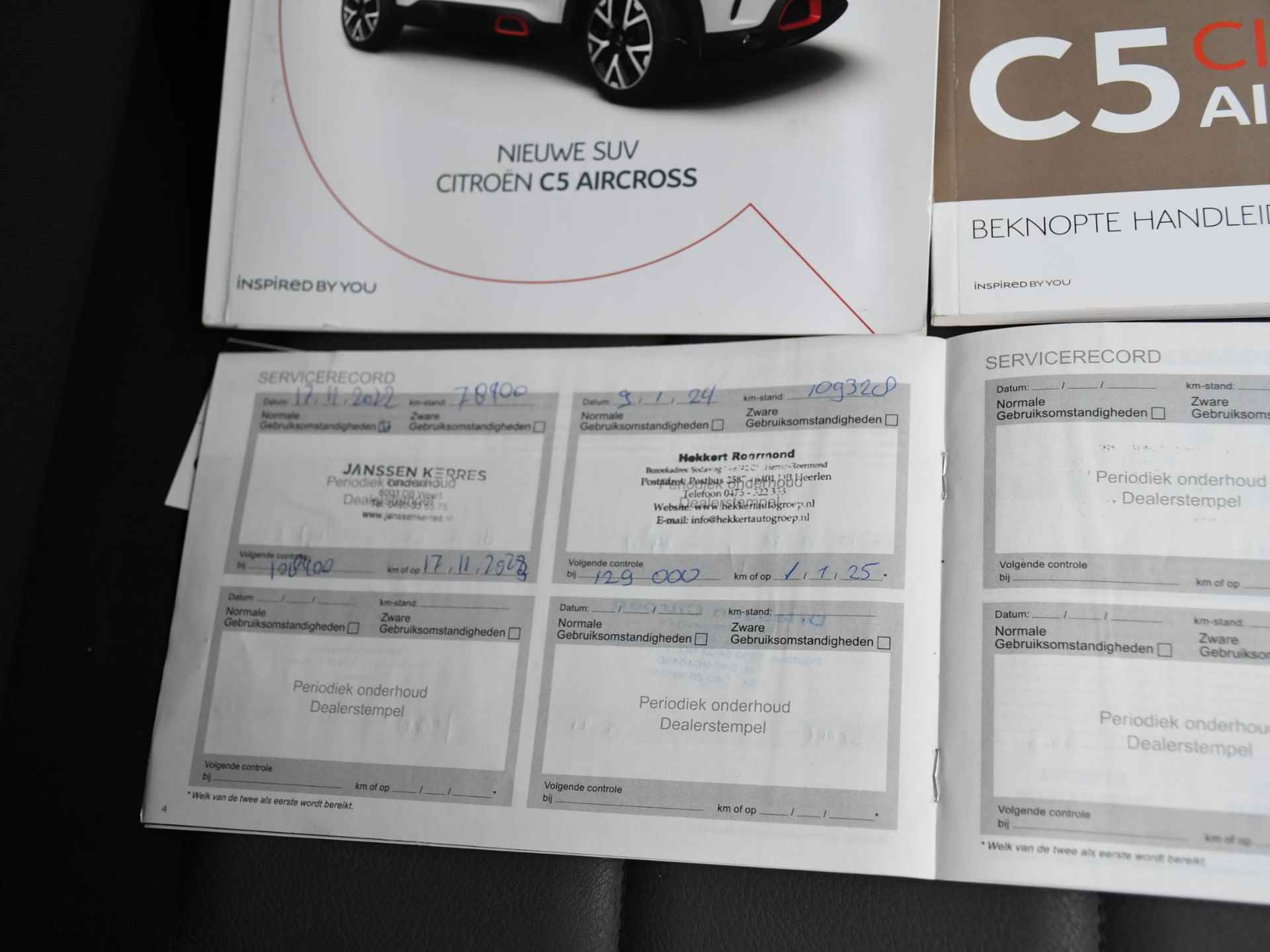 Citroen C5 Aircross Shine 1.6 PureTech 180pk Automaat PDC + CAM. | TREKHAAK | CRUISE.C | DODE HOEK | HALF-LEDER | 19''LM | DAB - 35/36