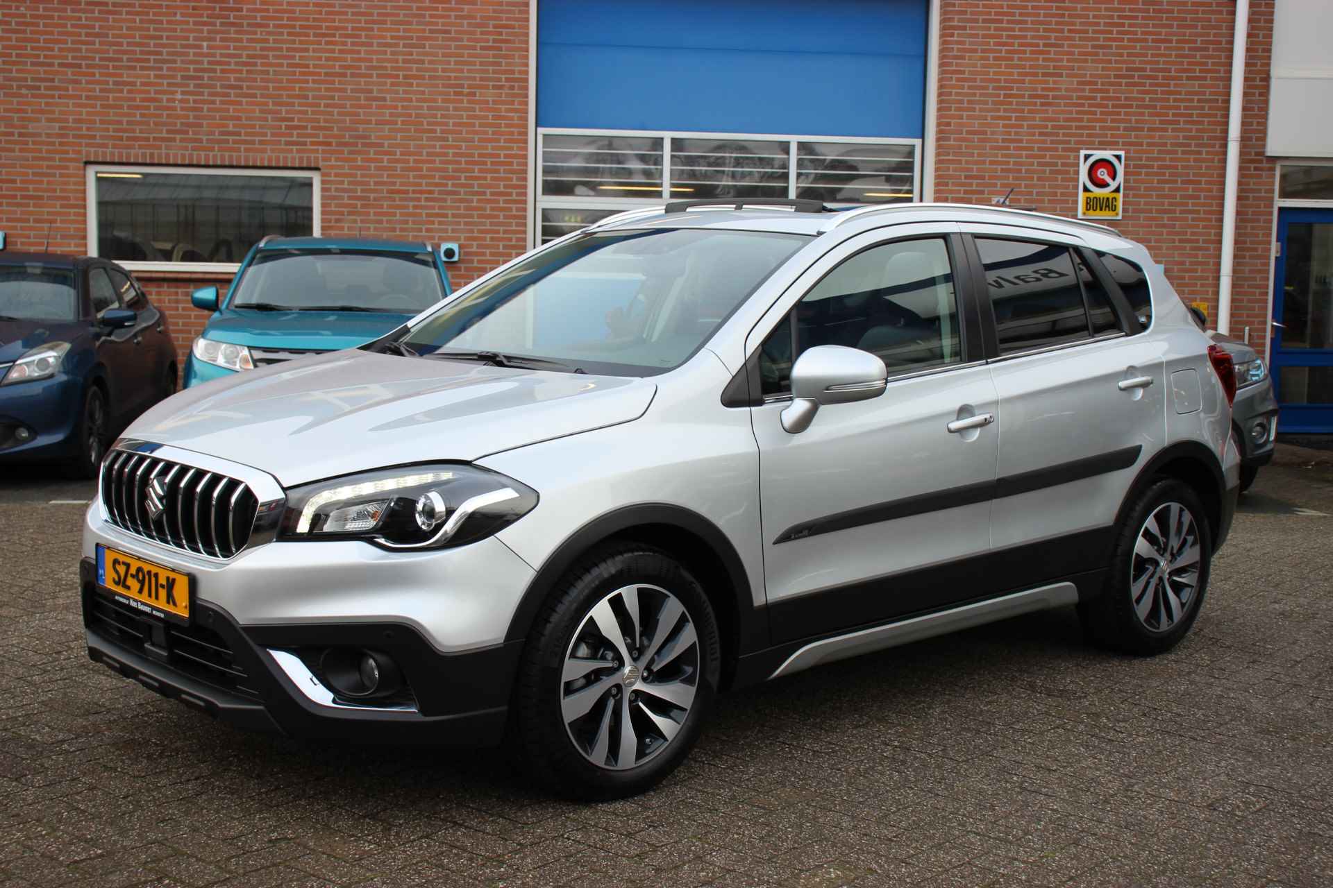 Suzuki S-Cross 1.4 Boosterjet High Executive/Stijl Automaat | Leer | Opendak | PDC | - 14/38