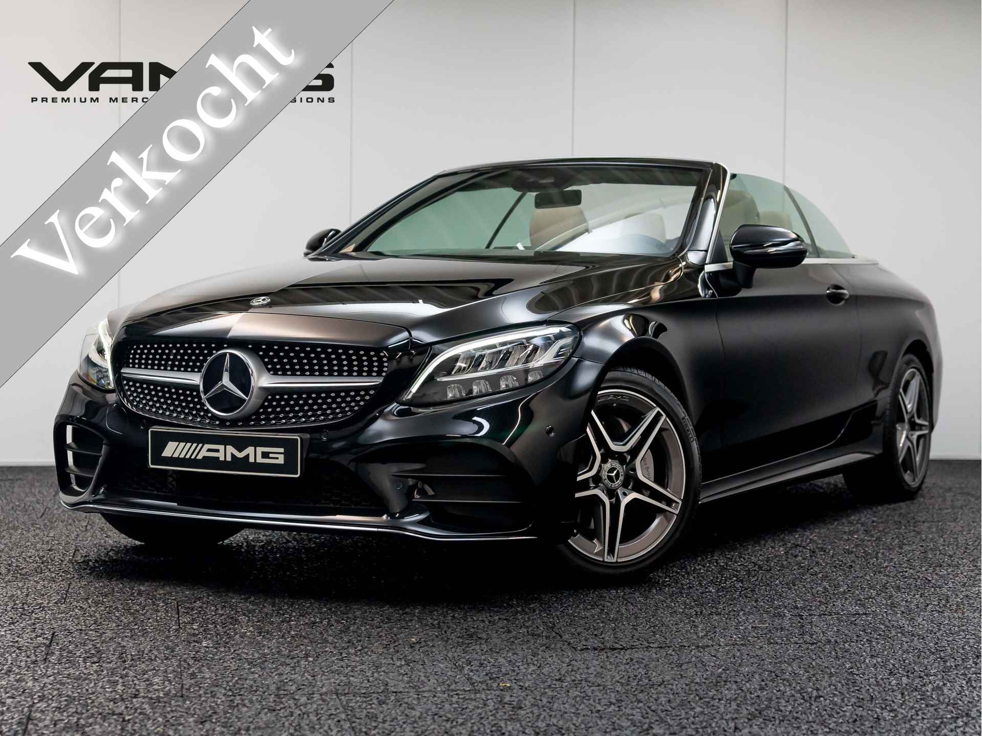 Mercedes-Benz C-Klasse Cabrio C 180 AMG Line | Leder | FACELIFT - 1/29