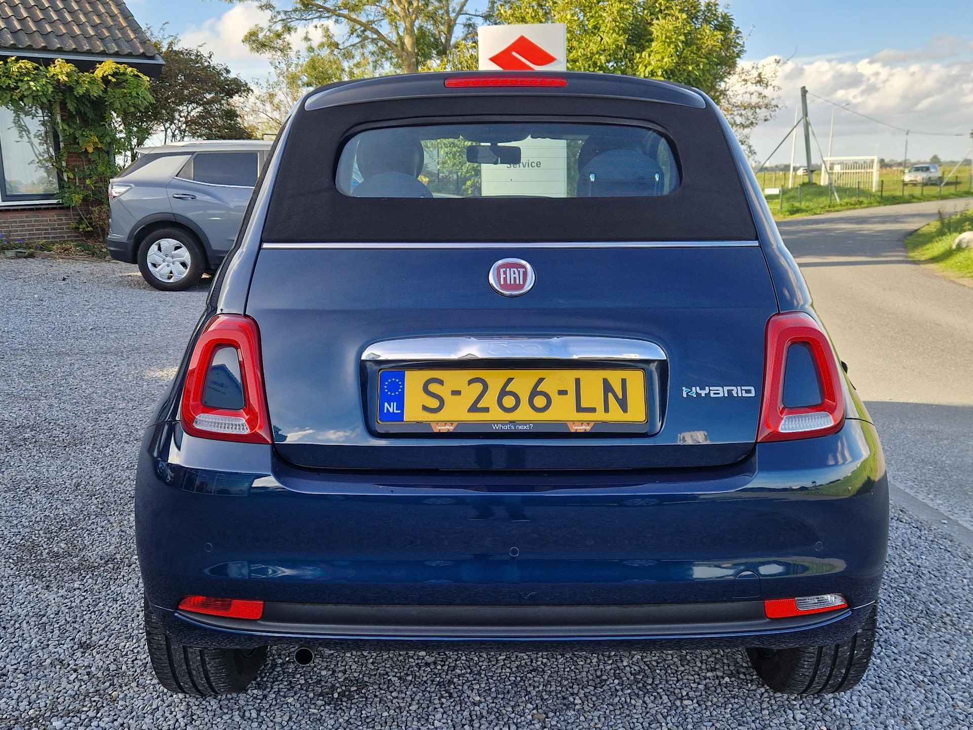 Fiat 500 C 1.0 Hybrid Club CABRIO l CRUISE l NAVI VIA APP l Rijklaarprijs !! - 33/37