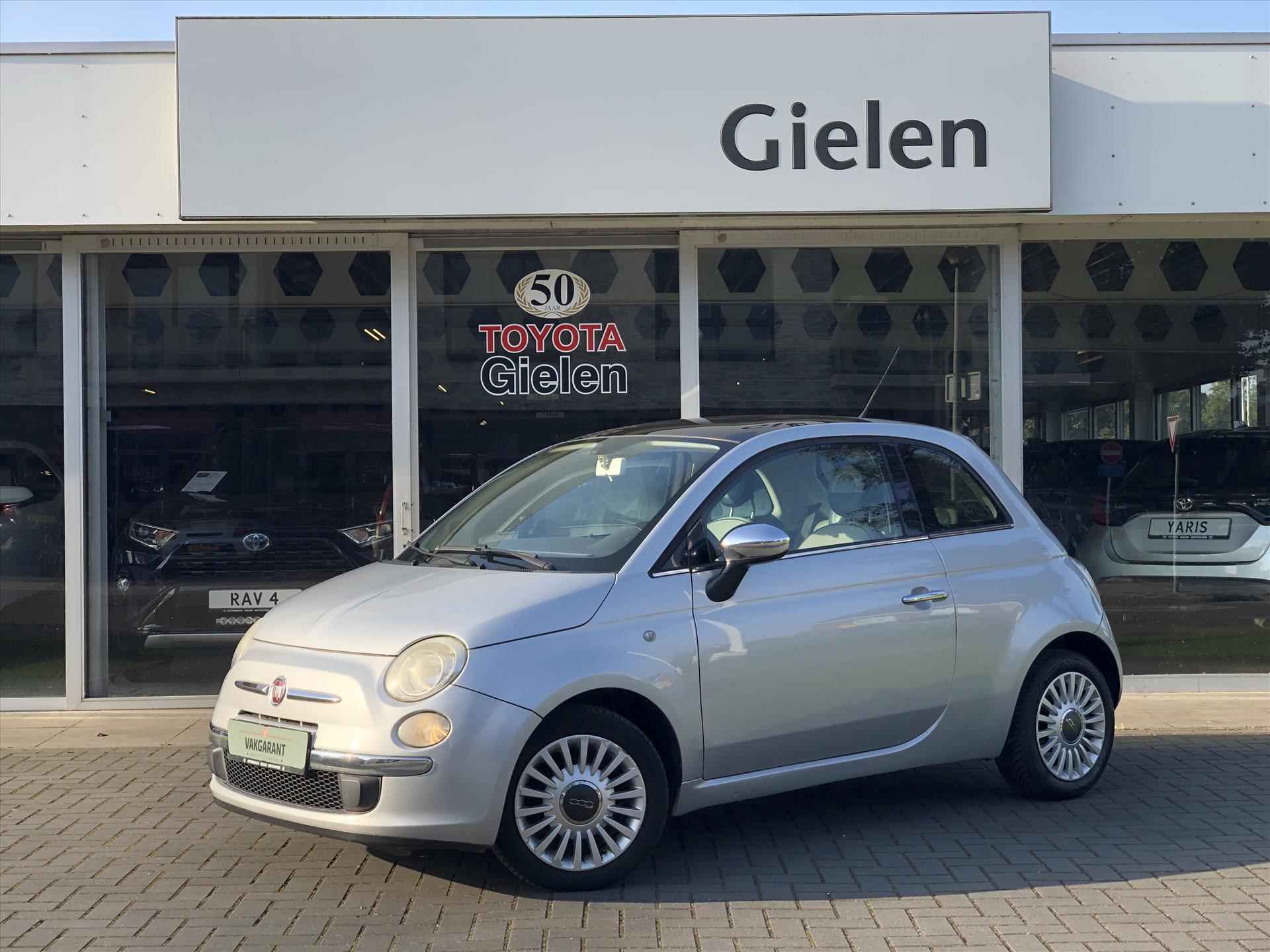 Fiat 500 1.2 Lounge | Panoramadak, Lichtmetalen velgen, Airconditioning, Centrale deurvergrendeling, Elektrische ramen - 1/24