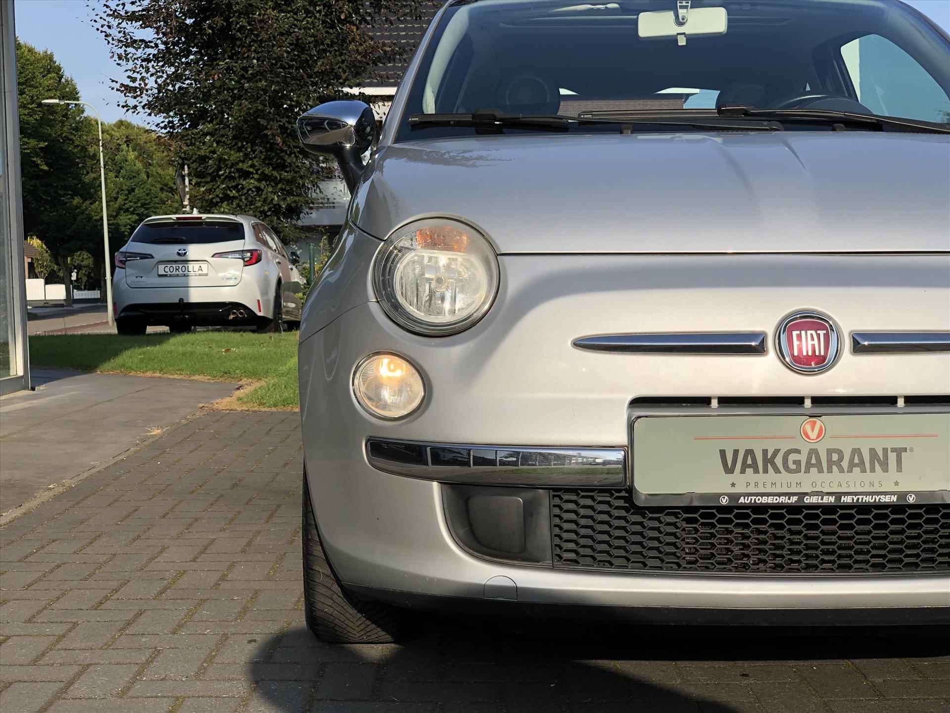 Fiat 500 1.2 Lounge | Panoramadak, Lichtmetalen velgen, Airconditioning, Centrale deurvergrendeling, Elektrische ramen - 9/24