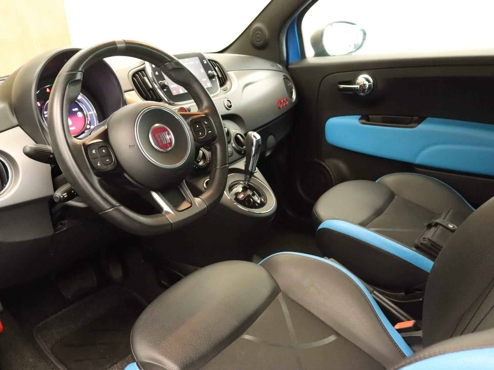 Fiat 500 0.9 TwinAir Turbo Sport - ORIGINEEL NEDERLANDSE AUTO - FACELIFT MODEL - AUTOMAAT - PARKEERSENSOREN ACHTER - CRUISE CONTROL - AIRCO - SPORTSTOELEN - 16 INCH LICHT METALEN VELGEN - 12/28