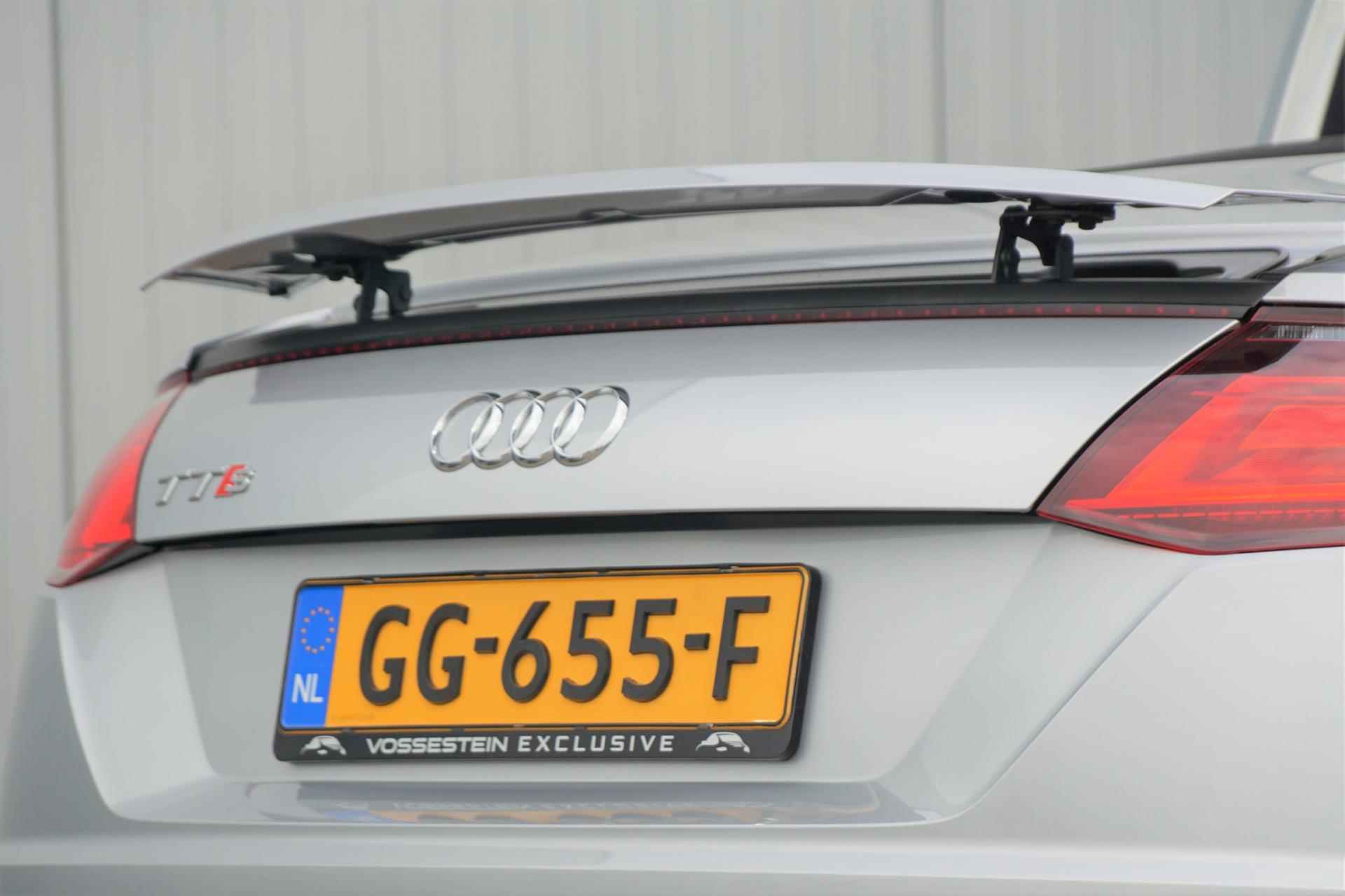 Audi TTS Roadster 2.0 TFSI quattro Pro Line + / 400PK / Milltek / NL-Auto / 69dkm NAP / B & O / Leder / Stoelverw. - 33/42