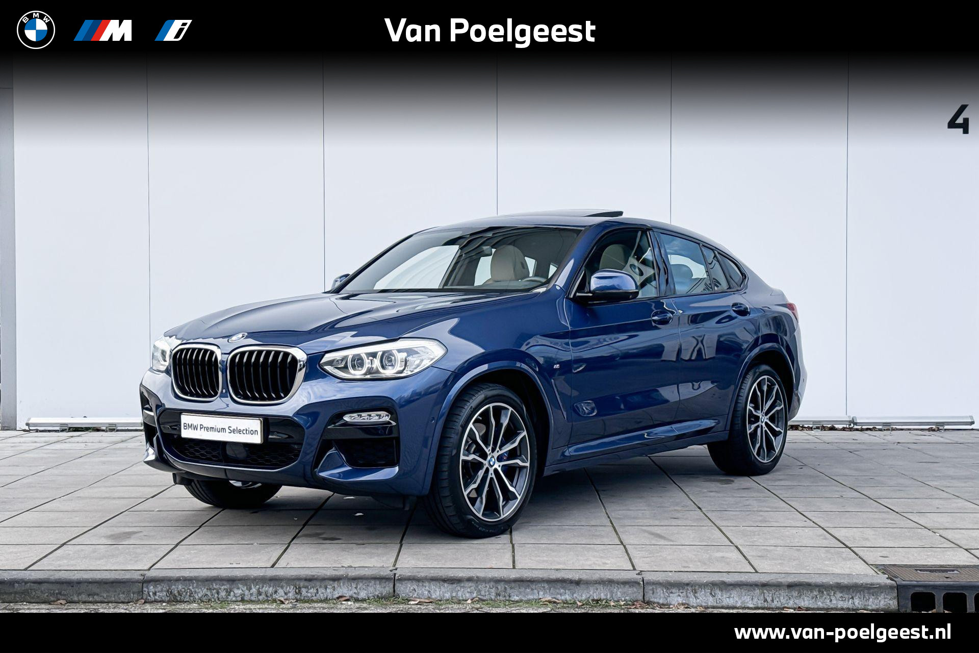 BMW X4 xDrive30i High Executive M-Sport 20 Inch / M Sport Remmen / Comfort Acces / Glazen Schuifdak / Binnen & Buitenspiegel Automatisch Dimmend / Electrisch Verstelbare Voorstoelen / Stoelverwarming Voor & Achter / Driving Assistant Plus / Hifi / Head Up Display