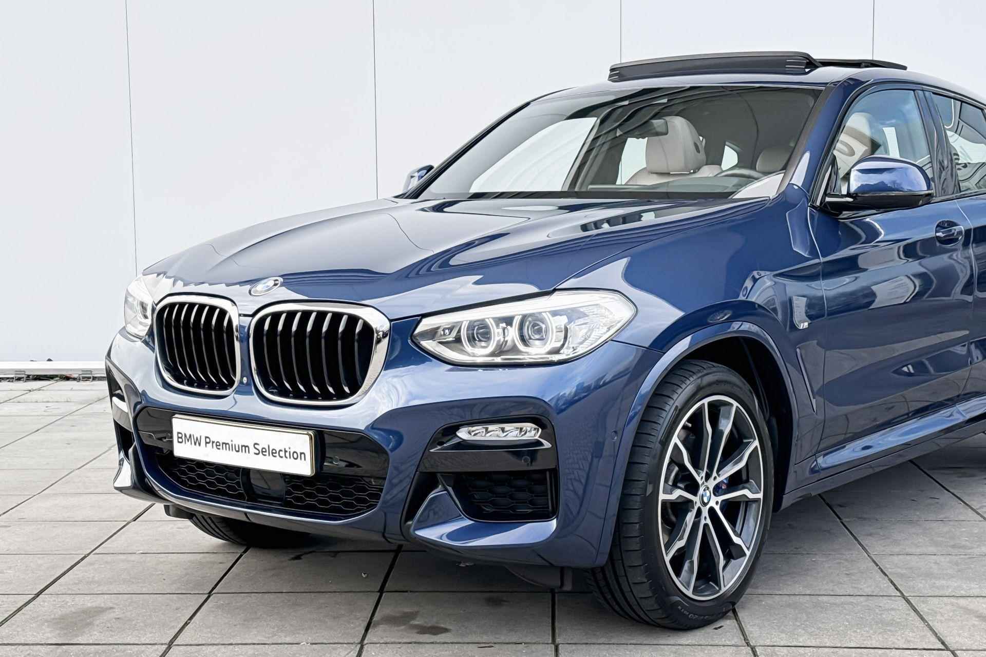 BMW X4 xDrive30i High Executive M-Sport 20 Inch / M Sport Remmen / Comfort Acces / Glazen Schuifdak / Binnen & Buitenspiegel Automatisch Dimmend / Electrisch Verstelbare Voorstoelen / Stoelverwarming Voor & Achter / Driving Assistant Plus / Hifi / Head Up Display - 26/28