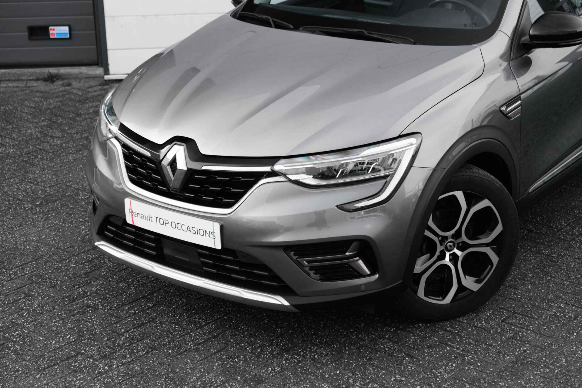 Renault Arkana 1.6 E-Tech Hybrid 145 PK Intens | Dark metal dak | Camera achter | LM Velgen | Sensoren voor | ECC | | incl. Bovag rijklaarpakket met 12 maanden garantie | - 16/56