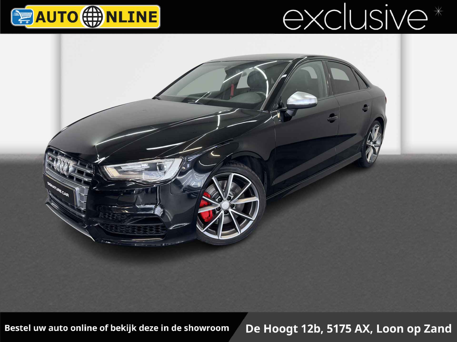 Audi S3 Limousine A3 2.0 TFSI S3 quattro Pro Line Plus✅S-TRONIC✅Achteruitrijcamera✅Stoelverwarming✅S-Line✅QUATTRO✅