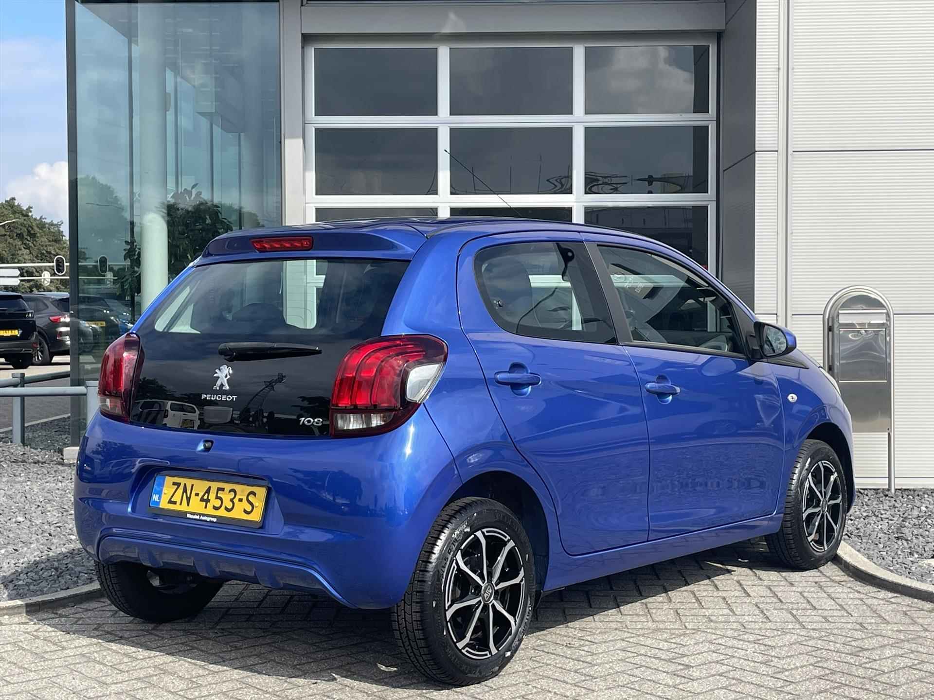 PEUGEOT 108 1.0 e-VTi 72pk 5D Active | AUTOMAAT | LED Accentverlichting | Bluetooth | Lichtmetalen Velgen | - 7/27