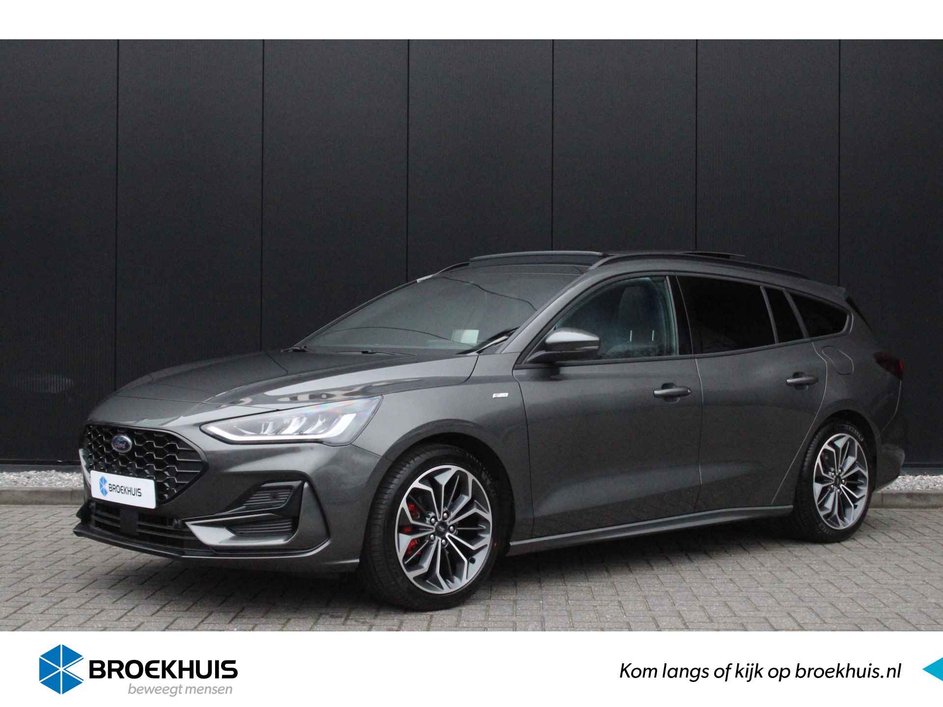 Ford Focus Wagon 1.0 125pk Hybrid ST Line X | PANORAMADAK | FULL OPTIONS | ADAPTIVE CRUISE - 1/38