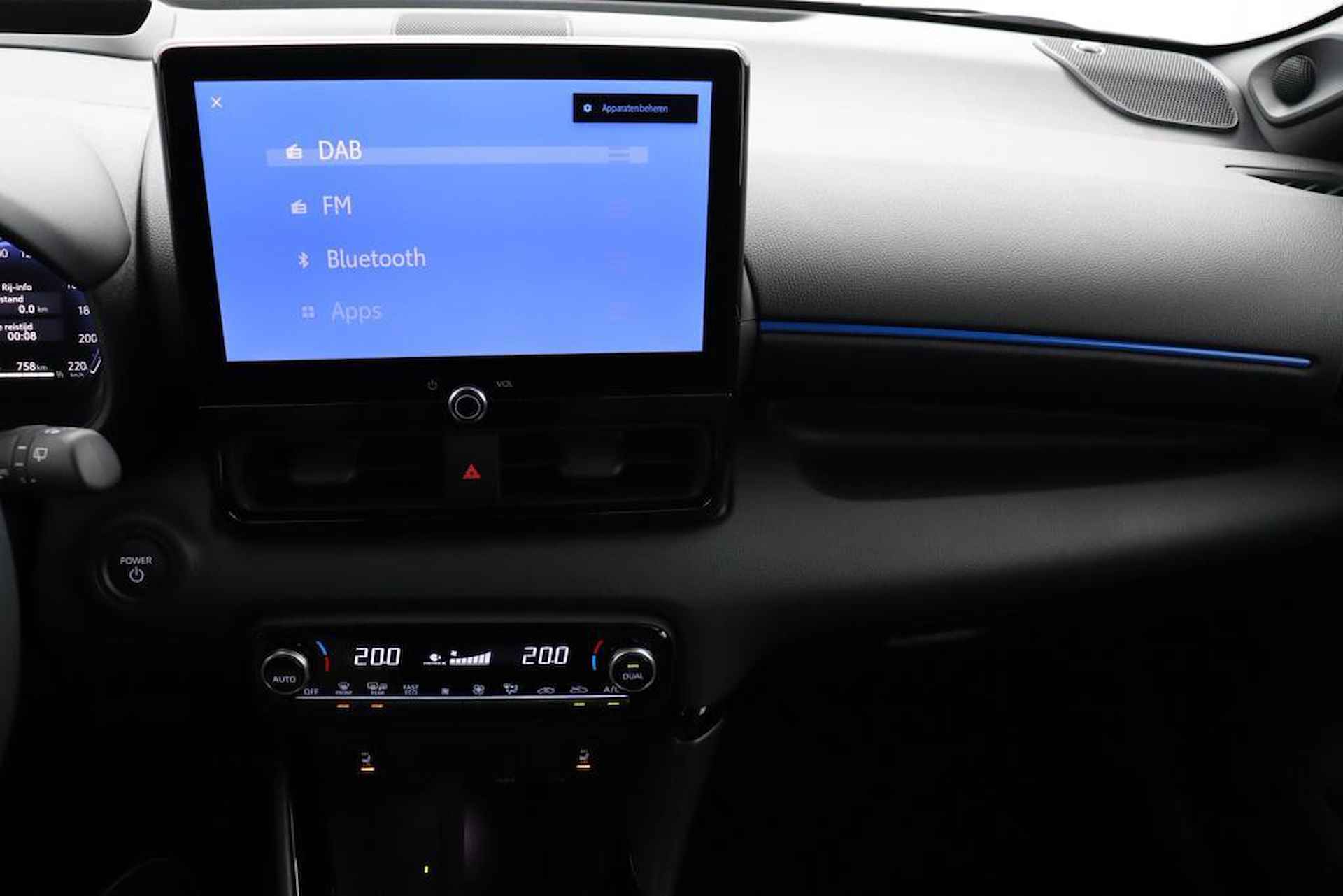 Toyota Yaris 1.5 Hybrid Launch Edition | Navigatie | Stoel / Stuurverwarming | Parkeersensoren | Leer | JBL Audio | - 45/54