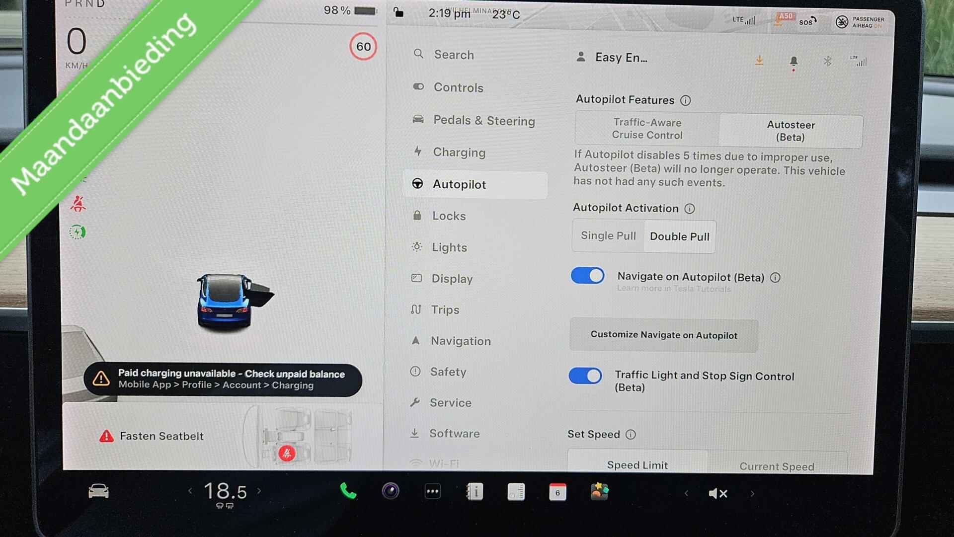 Tesla Model 3 Long Range AWD 79 kWh  autopilot panoramadak trekhaak - 19/24