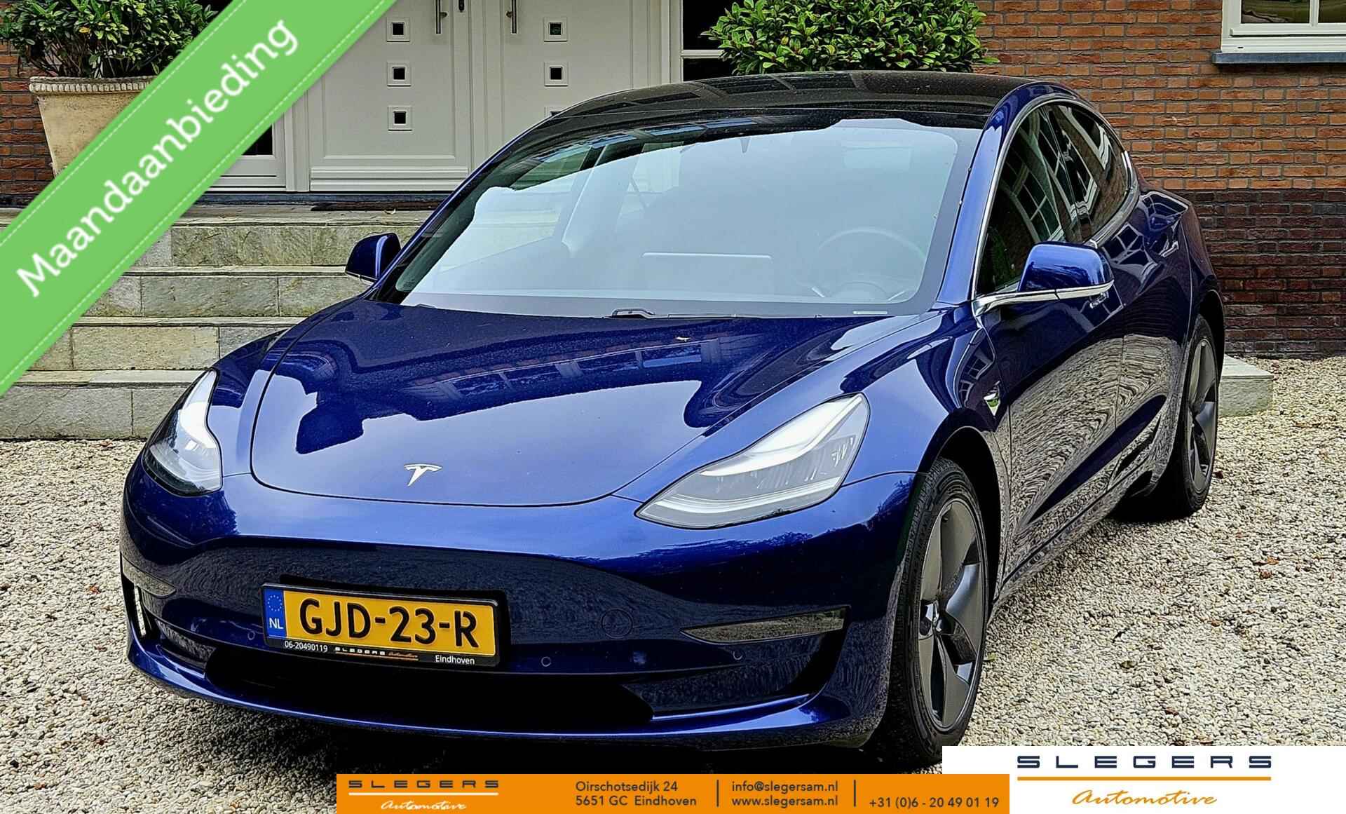 Tesla Model 3 Long Range AWD 79 kWh  autopilot panoramadak trekhaak  leaseprijs vanaf 438 Euro - 4/24