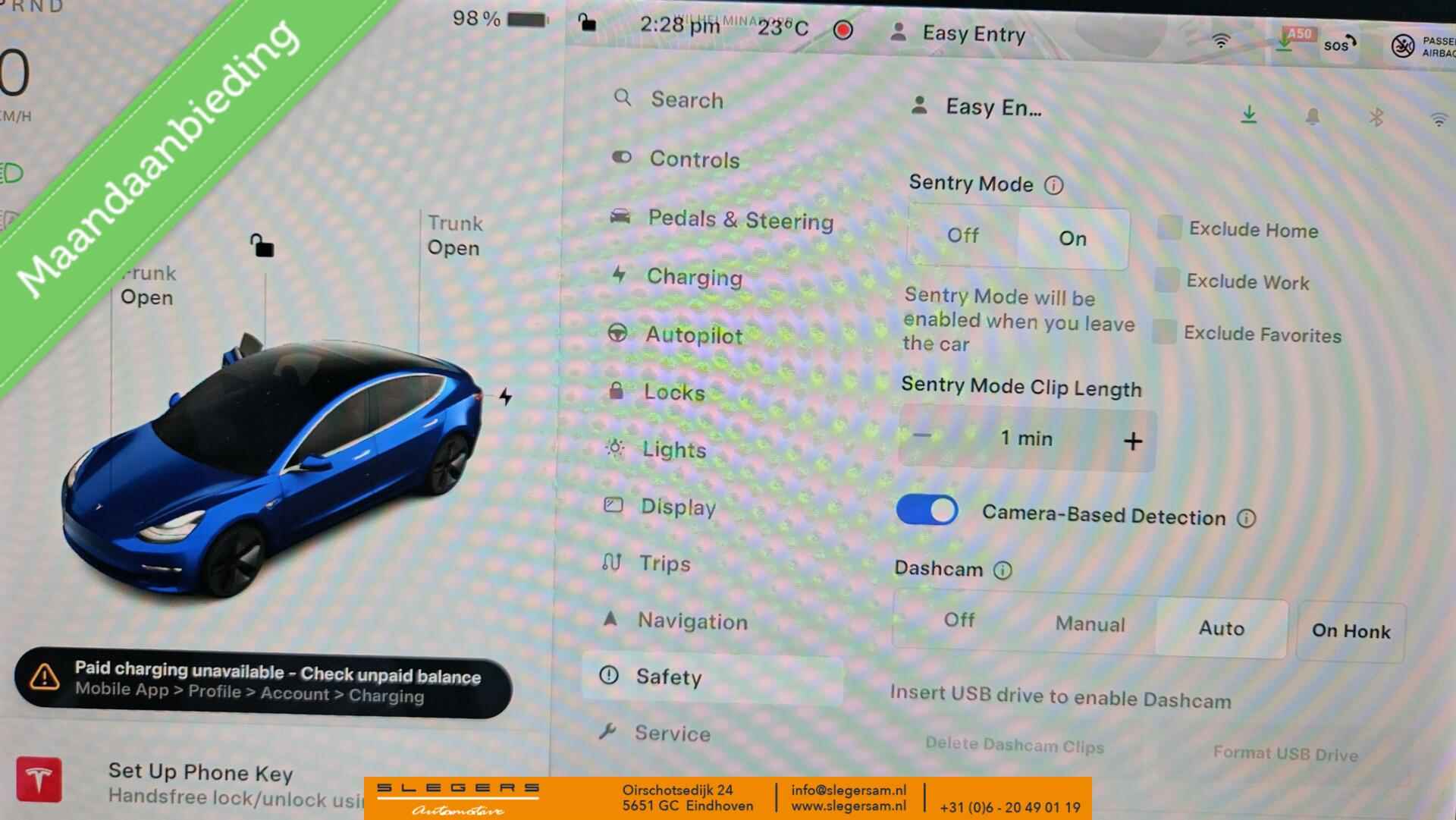 Tesla Model 3 Long Range AWD 79 kWh  autopilot panoramadak trekhaak  leaseprijs vanaf 438 Euro - 16/24