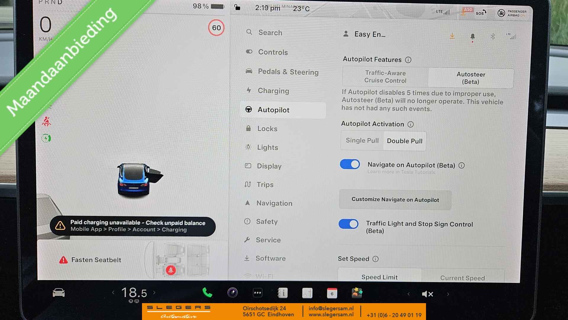 Tesla Model 3 Long Range AWD 79 kWh  autopilot panoramadak trekhaak  leaseprijs vanaf 438 Euro - 19/24