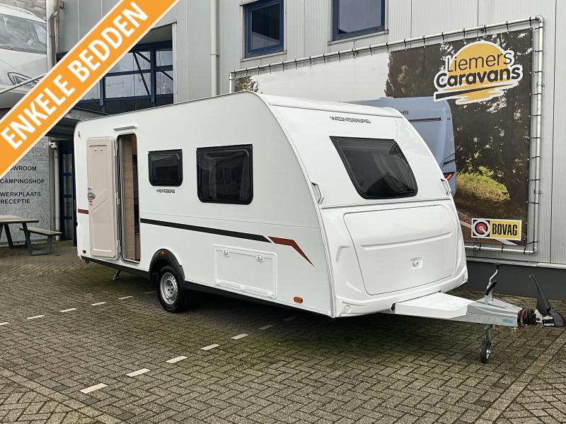 Weinsberg CaraCito 470 EU AIRCO-ENKELE BEDDEN