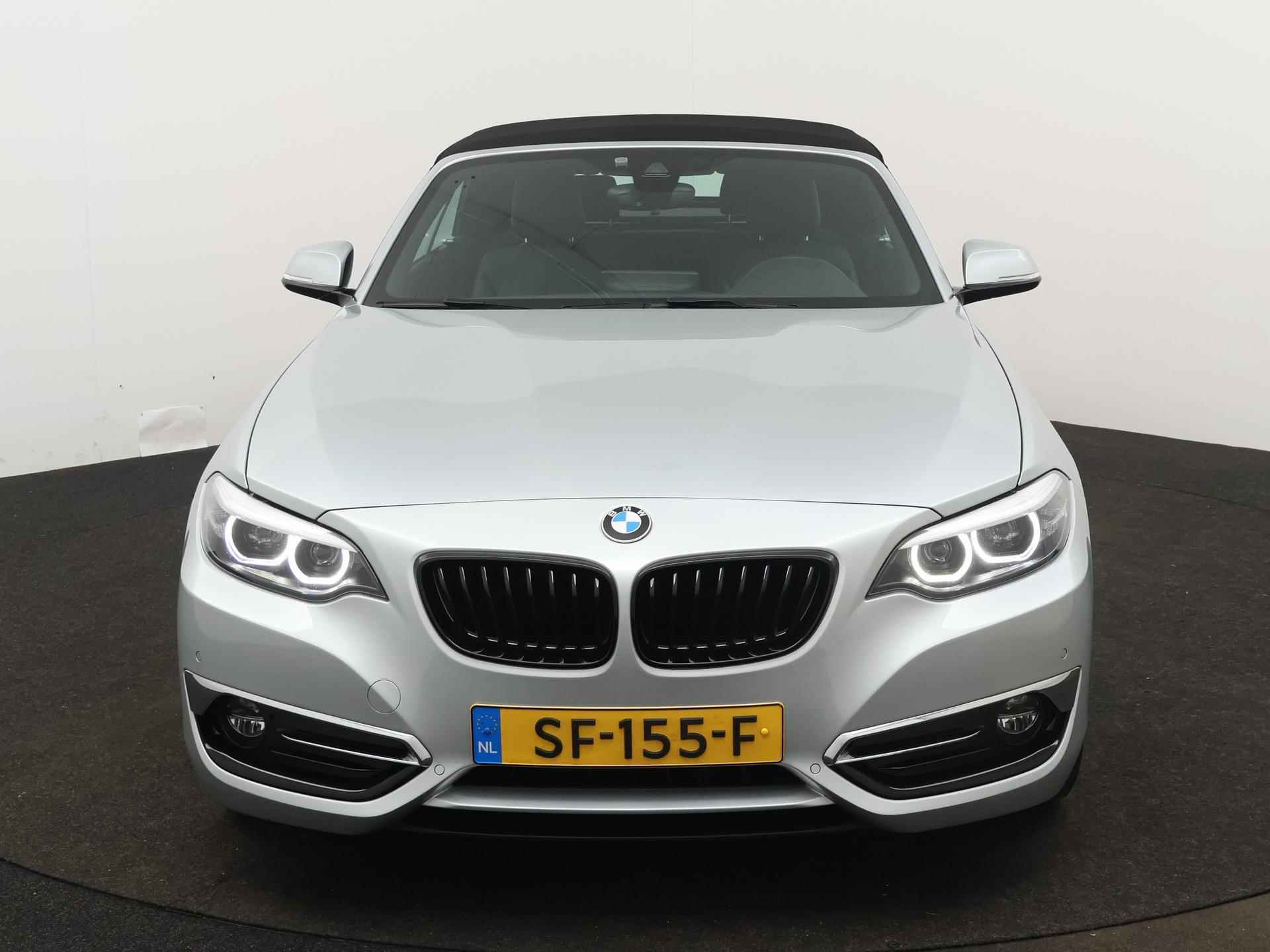 BMW 2-serie Cabrio 220i High Executive | STOELVERWARMING | LED VERLICHTING | LEDER | CLIMATE CONTROL | ACHTERUITRIJCAMERA | NAVIGATIE | - 5/16