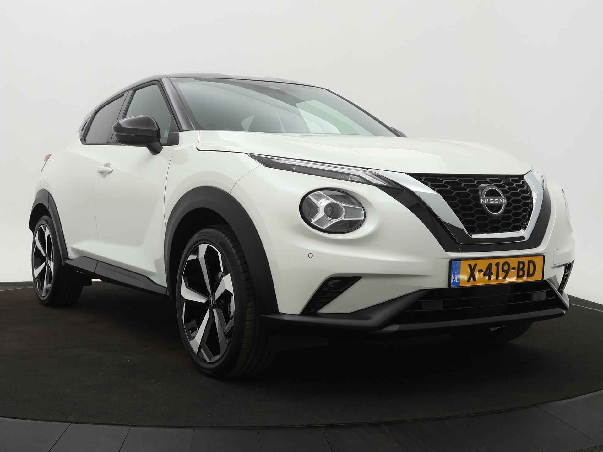 Nissan Juke 1.0 DIG-T Tekna | DEMO | Leren bekleding | 19" Lichtmetalenvelgen | Rondomzicht camera | Apple Carplay/ Android Auto | Stuur- assist | Adaptive Cruise Control | - 8/31