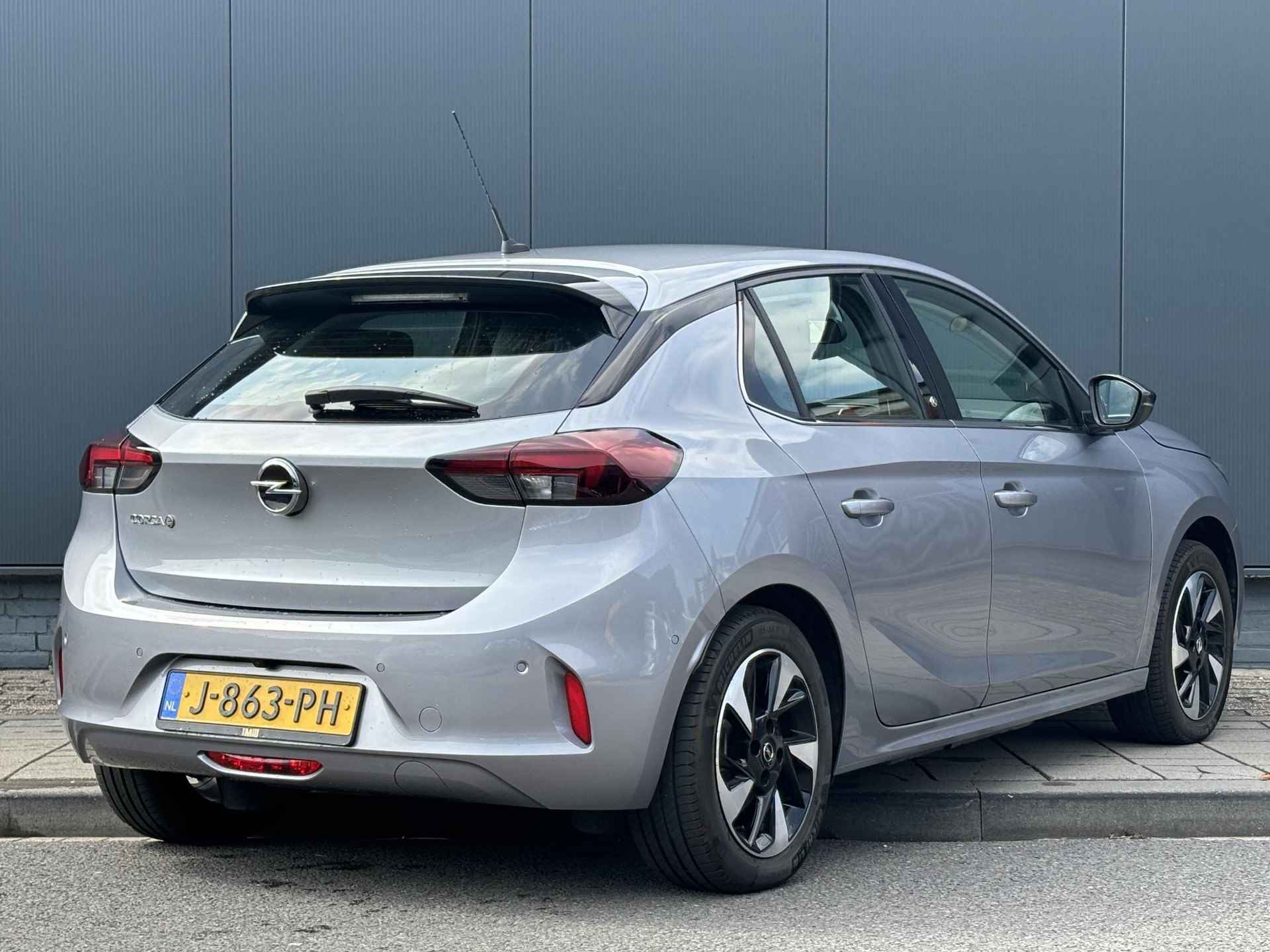 Opel CORSA-E Elegance EV 3-FASEN 50kWh 136pk |+2.000 EURO SUBSIDIE|11 KW BOORDLADER|PREMIUM PACK|180° CAMERA+SENSOREN|NAVI PRO 10"|ISOFIX|DODEHOEK|DAB+| - 5/60