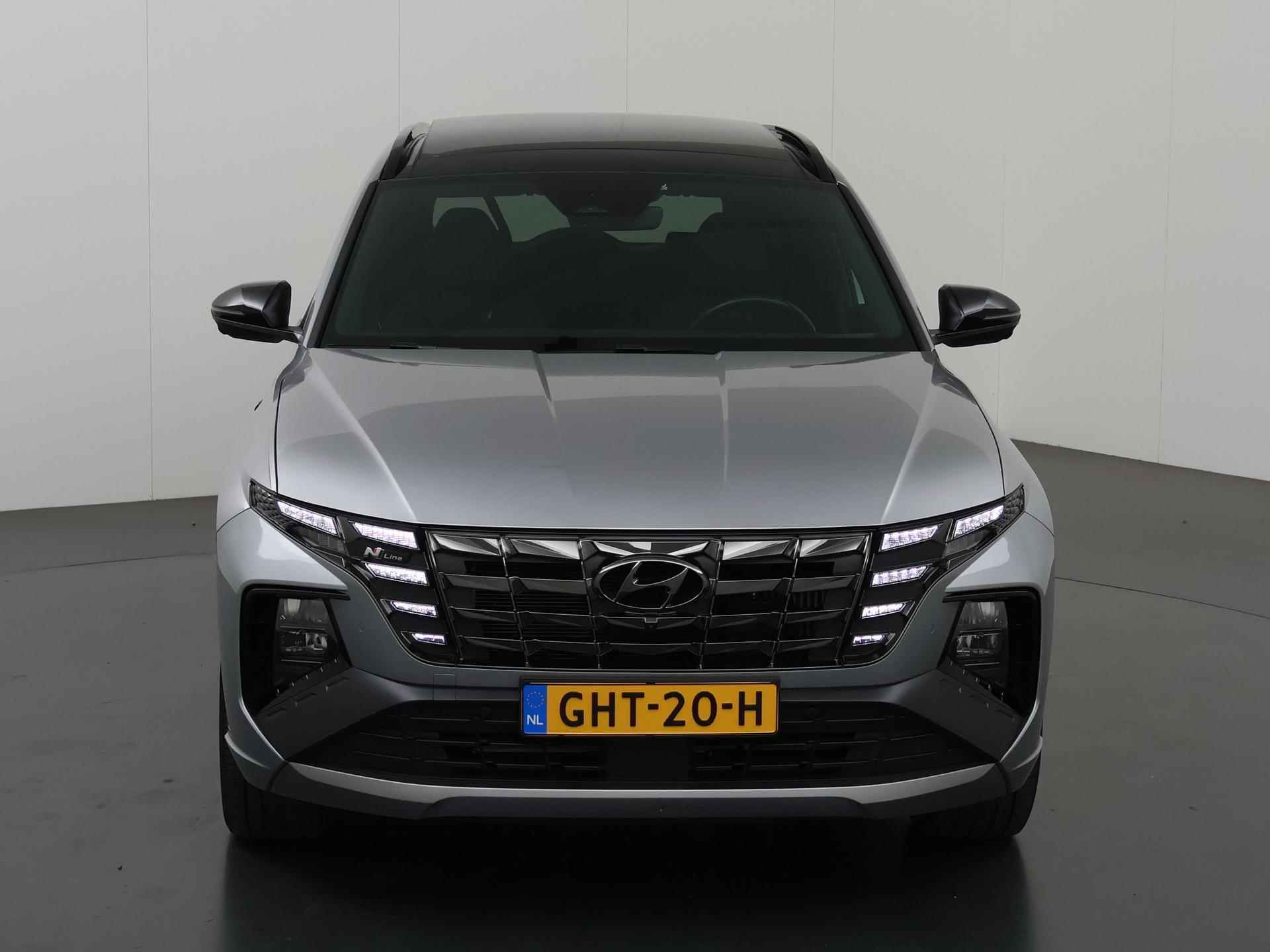 Hyundai Tucson 1.6 T-GDI PHEV N Line Sky 4WD  | Adapieve CruiseControl | 360 Camera | Panoramadak | Ele. verstelbare voorstoelen + Geheugen | Groot Navigatie | Apple CarPlay | Stoelverwarming + Koeling | - 4/48