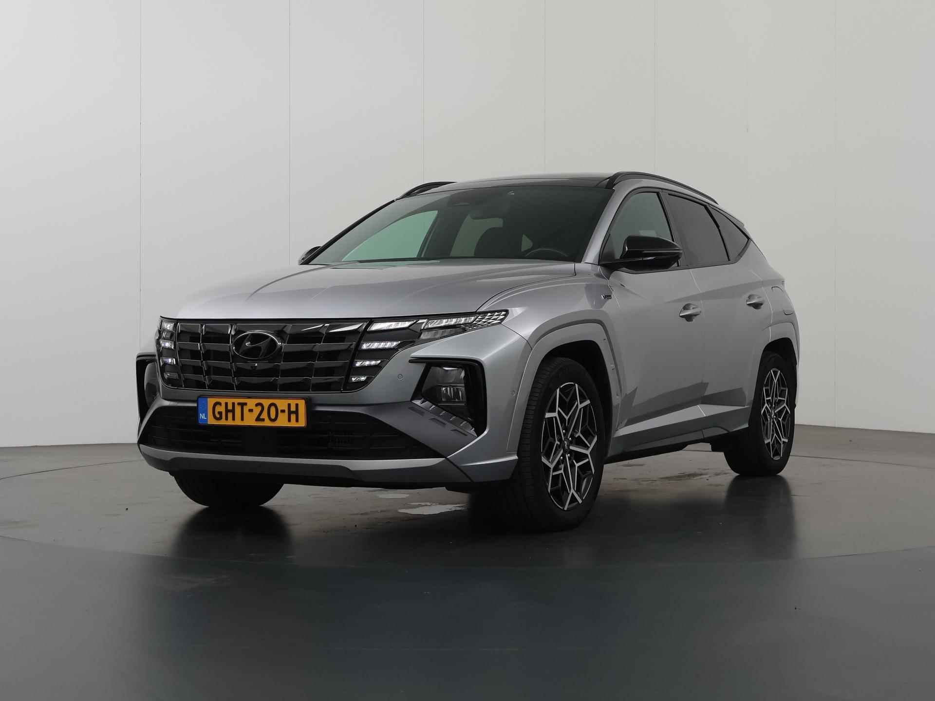 Hyundai Tucson 1.6 T-GDI PHEV N Line Sky 4WD  | Adapieve CruiseControl | 360 Camera | Panoramadak | Ele. verstelbare voorstoelen + Geheugen | Groot Navigatie | Apple CarPlay | Stoelverwarming + Koeling | - 48/48