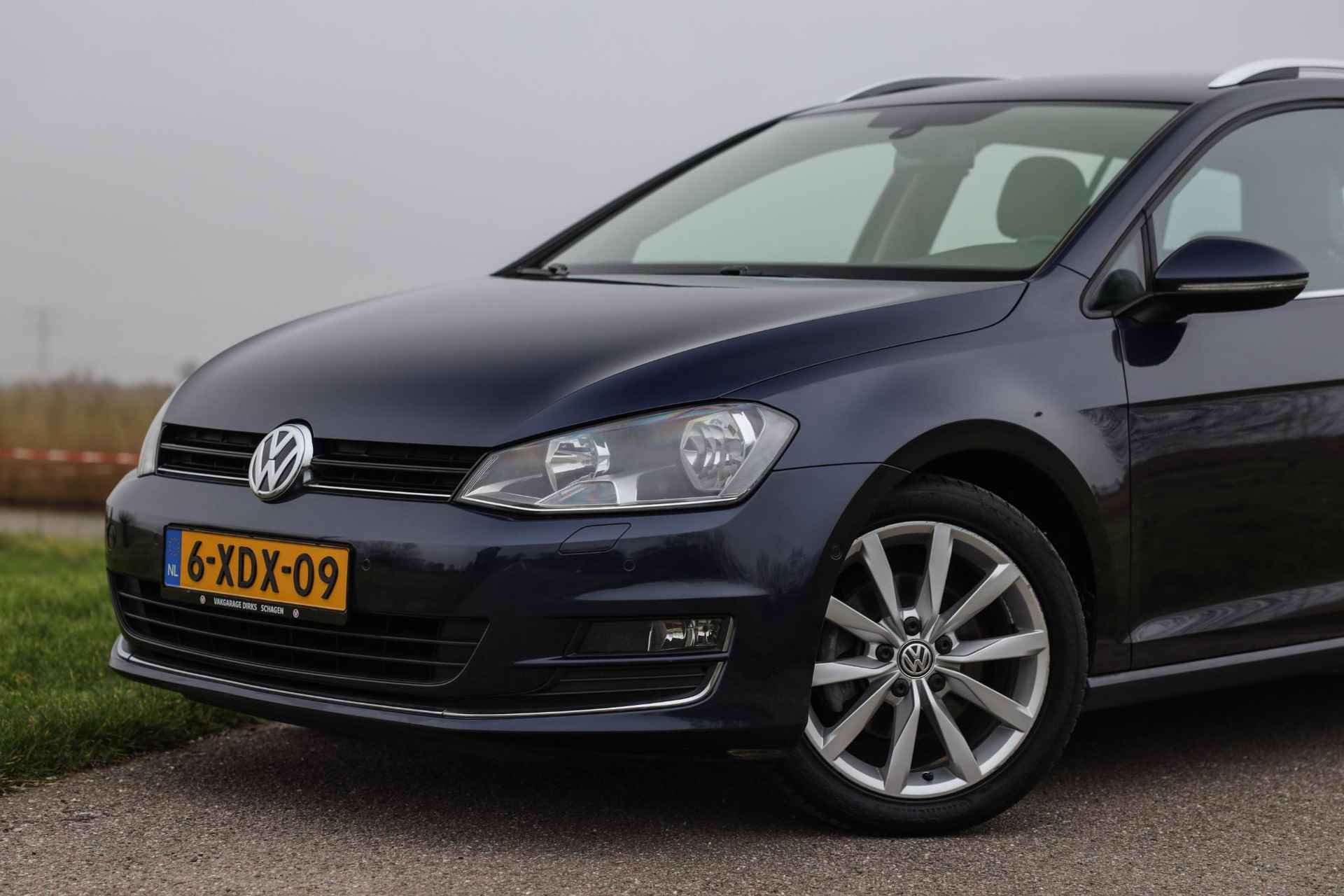 Volkswagen Golf Variant 1.4 TSI DSG Highline ✅ Leder ✅ Stoelverw ✅ Dealer ondh - 6/44