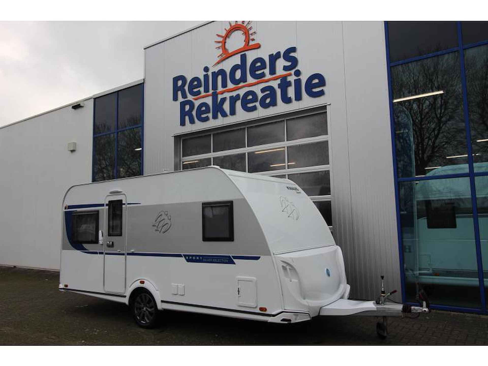 Knaus Sport Silver Selection 450 FU Boogluifel met voorw - 24/24