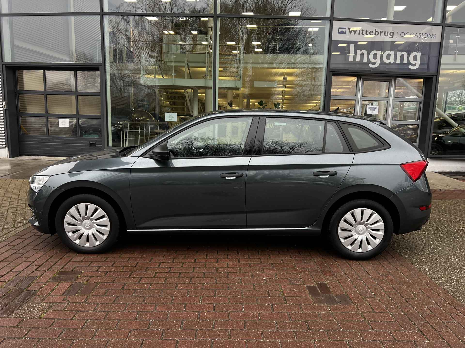 Škoda Scala 1.0 TSI Active Metallic/ Airco/ APP/ LED/ Parkeersensor  A - 13/28