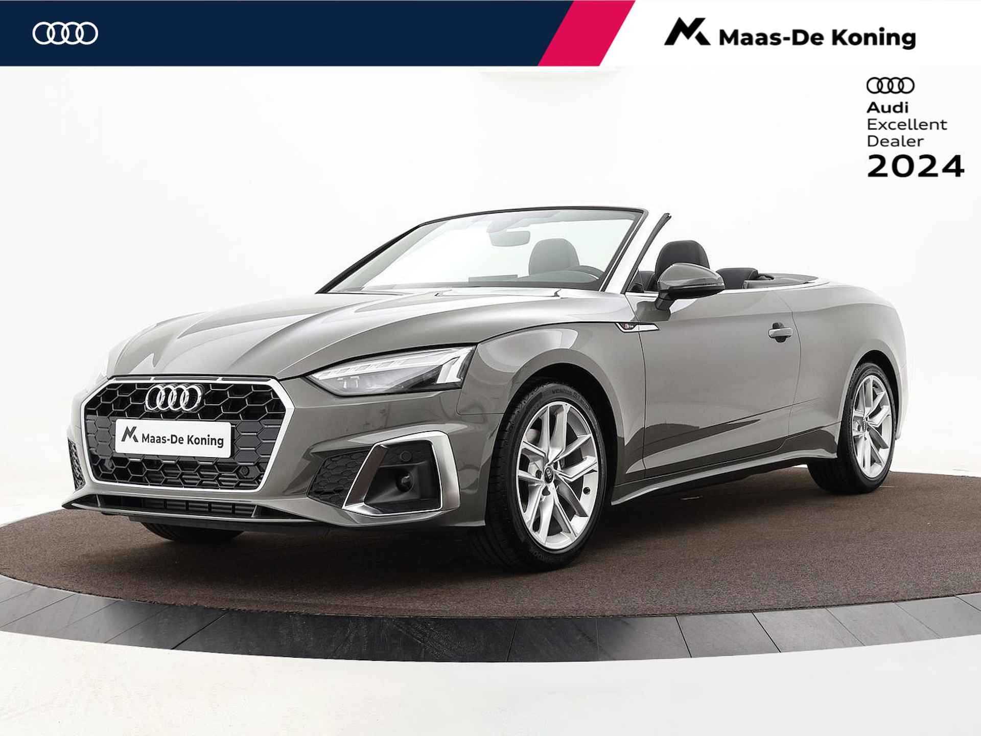 Audi A5 Cabriolet S edition 35 TFSI 110 kW / 150 pk Cabriolet 7 vers · Nekverwarming ·  Assistentiepakket Parking · Afgevlakt stuurwiel