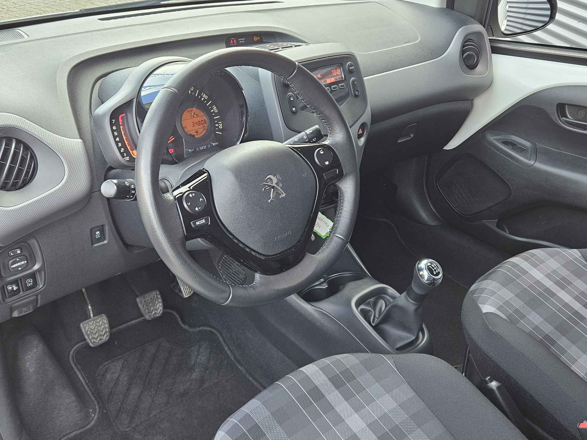 Peugeot 108 1.0 e-VTi Active Airco | Bluetooth | Donker Glas | Elektrisch verstelbare Spiegels - 8/30