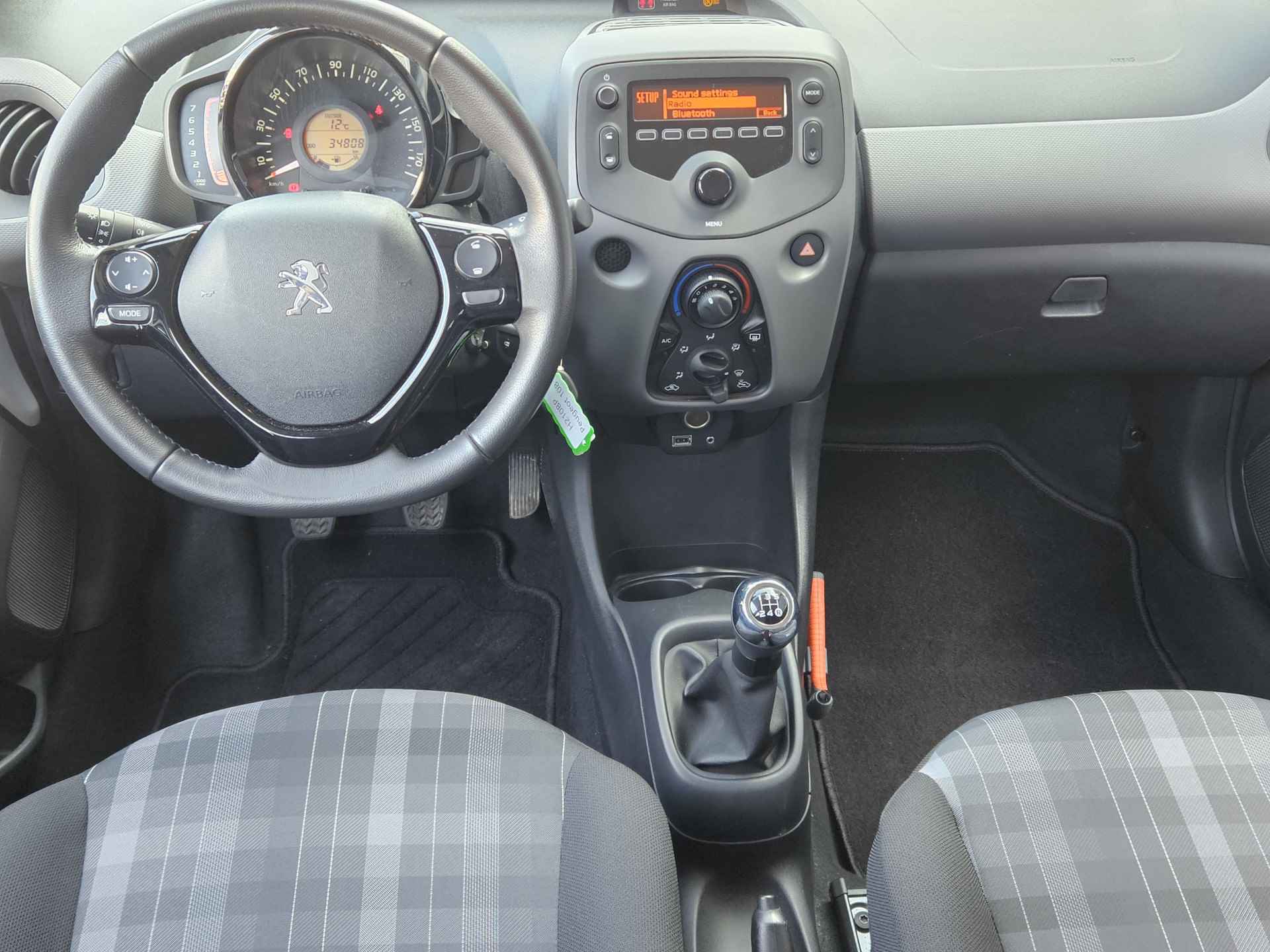 Peugeot 108 1.0 e-VTi Active Airco | Bluetooth | Donker Glas | Elektrisch verstelbare Spiegels - 9/30