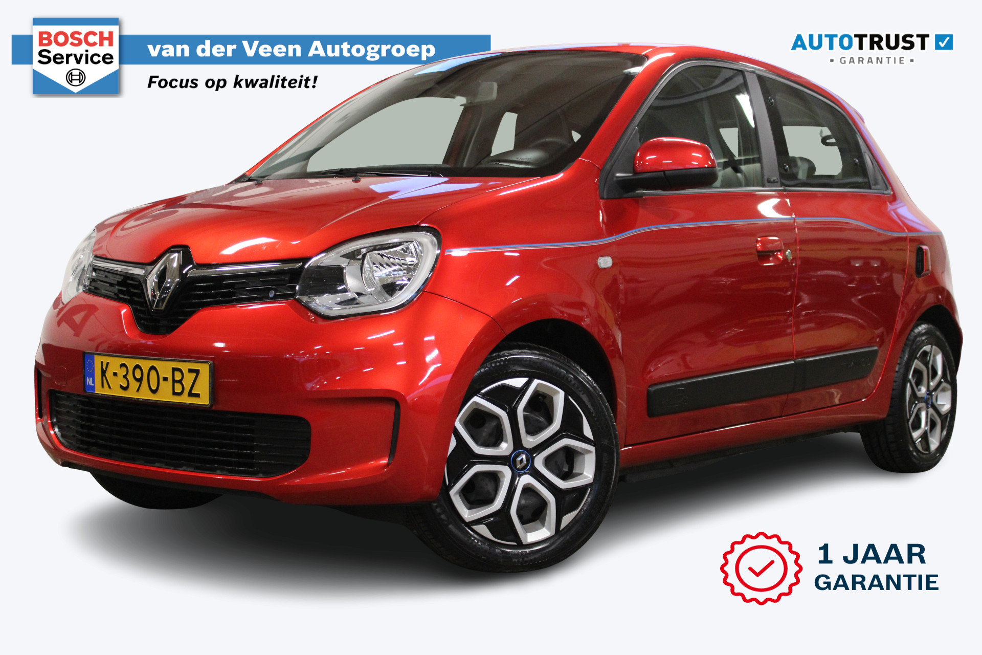 Renault Twingo Z.E. R80 Collection | Incl. 12 maanden garantie | €2.000.- subsidie mogelijk | Cruise control | Climate control | Rijklaar | Navigatie | Bluetooth | DAB radio |