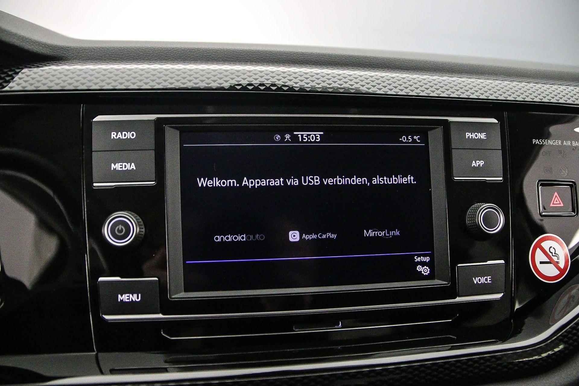 Volkswagen Taigo Life 1.0 TSI 95pk Adaptive cruise control, App connect, LED koplampen, Airco, DAB, Radio, Bluetooth - 18/32