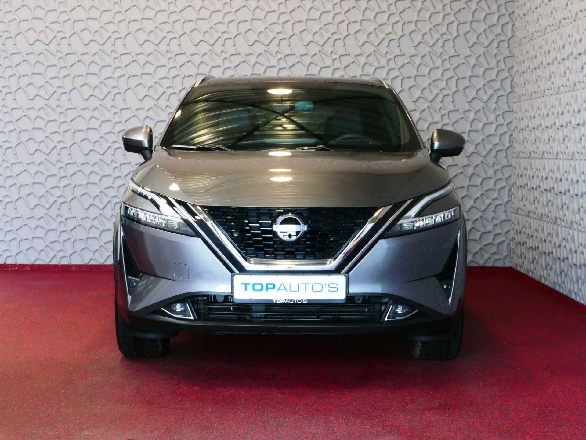 Nissan QASHQAI 1.3 MHEV 160PK TEKNA PLUS LEER PANO MASSAGE BOSE STOEL/STUUR/RUIT VERW MATRIX.LED ELEK.KLEP HEADUP LMV 2024 28 Qashqai's op voorraad ! - 5/79