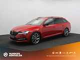 Škoda Superb Combi Sportline Business 1.5 TSI 150pk DSG Automaat Panoramadak, LED matrix koplampen, Navigatie, Adaptive cruise control, Stoelverwarming, Achteruitrijcamera, Verwarmde voorruit, Parkeersensoren