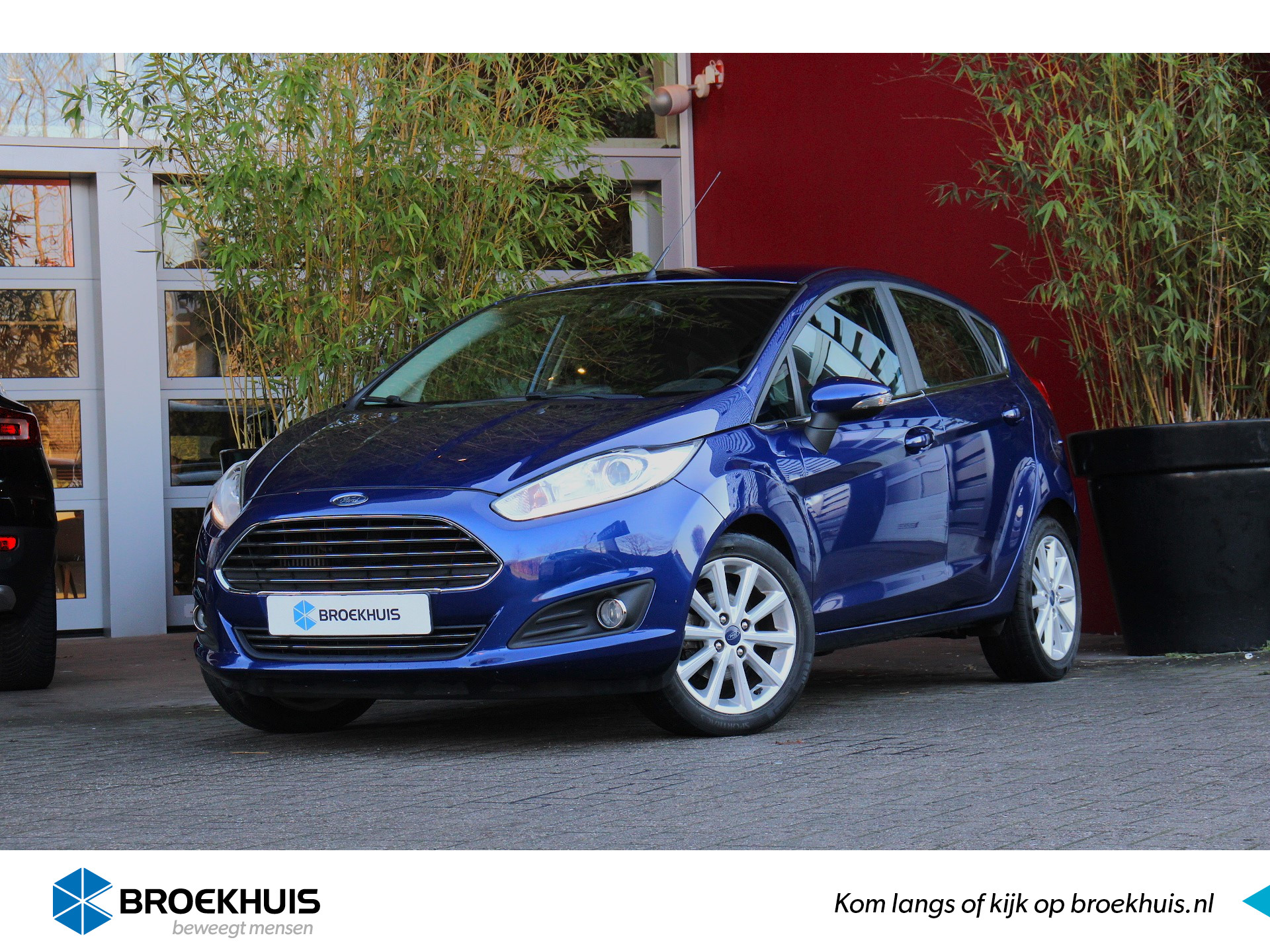 Ford Fiesta 1.0 EcoBoost 100pk Titanium 5-Deurs | Cruise Control | Navigatie | Parkeersensoren | Climate Control | NL-auto