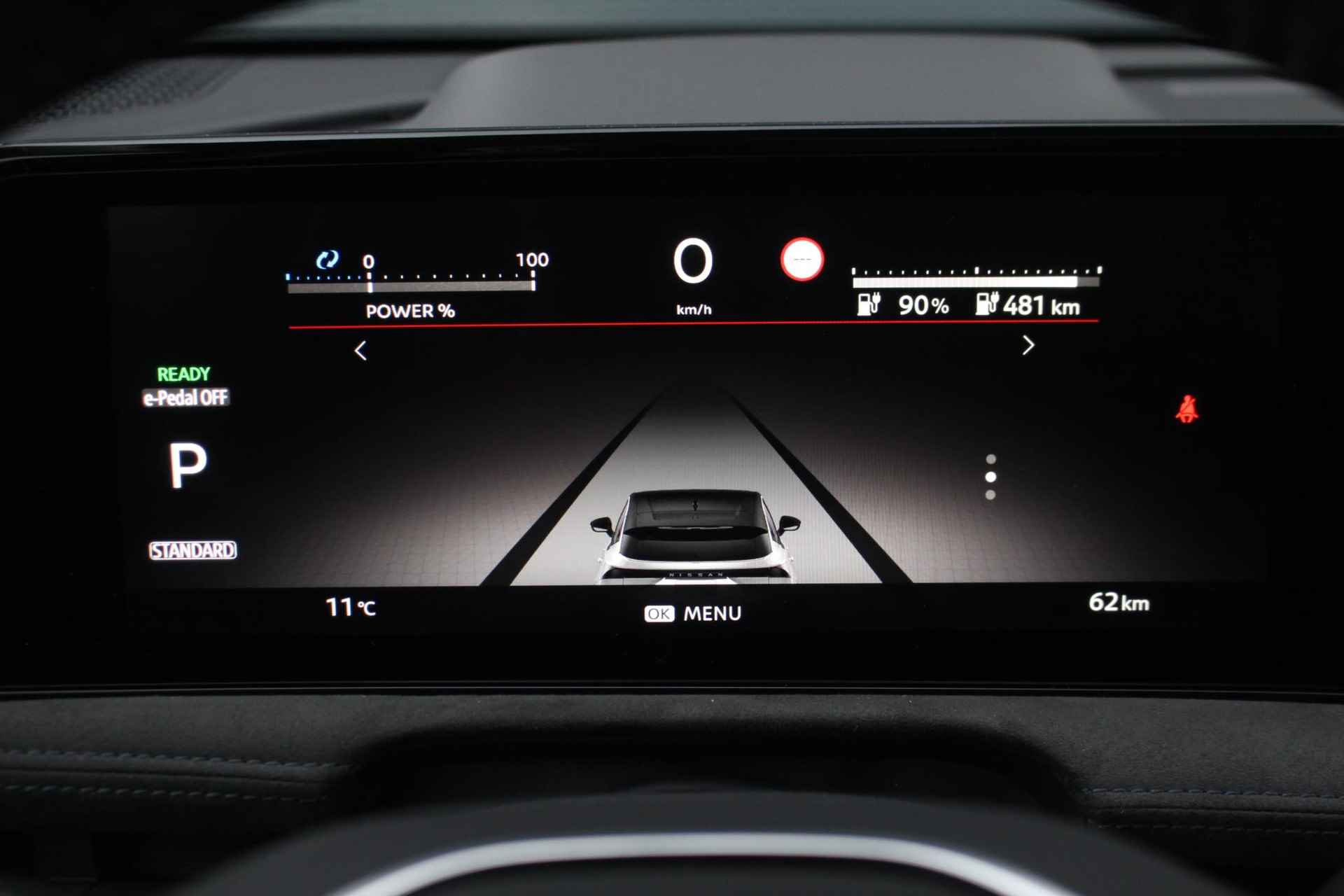 Nissan Ariya Evolve 91 kWh 240pk | Bose Audio | Draadloze Apple Carplay & Android Auto | Elektrisch Verstelbare Stoelen | Stoel/Stuurwiel Verwarming | - 38/45