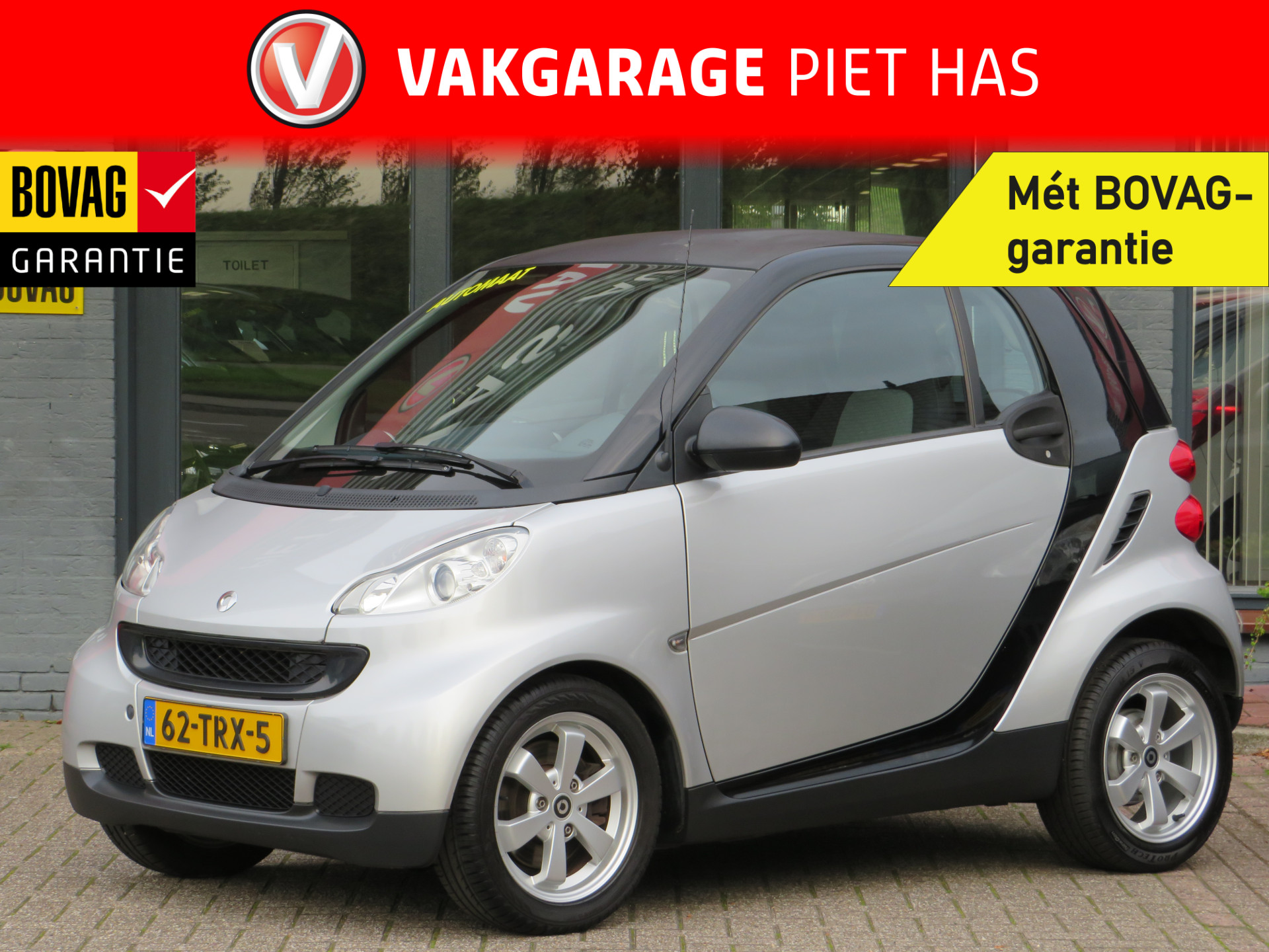 Smart Fortwo coupé 1.0 mhd Pure | Automaat! | Airco | Zuinig A-Label | Inc. BOVAG-Garantie