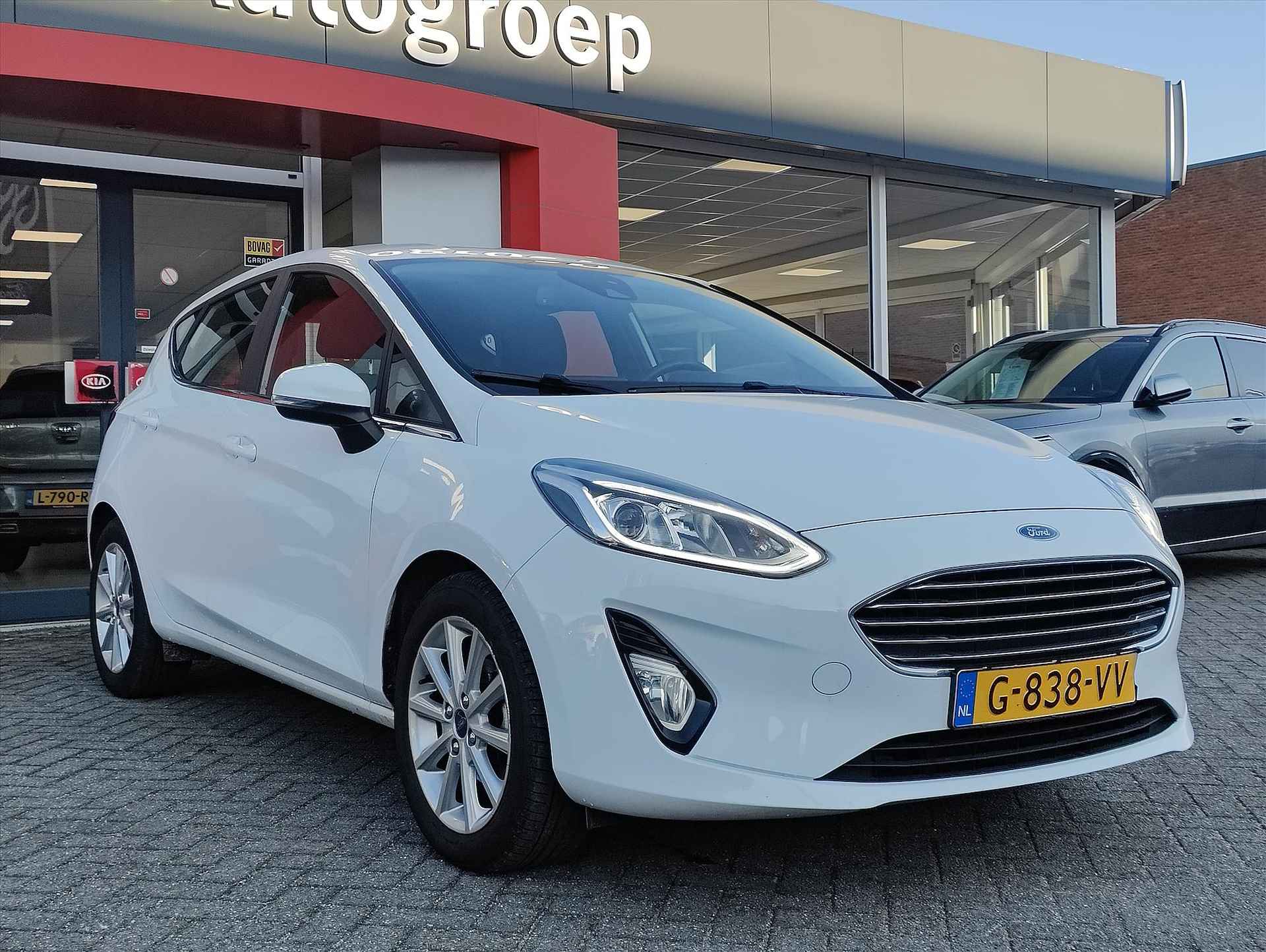 FORD Fiesta 1.0 EcoBoost 95pk 5dr Titanium | Navigatie | Airco | Cruise Control | Sensoren Achter | - 7/32