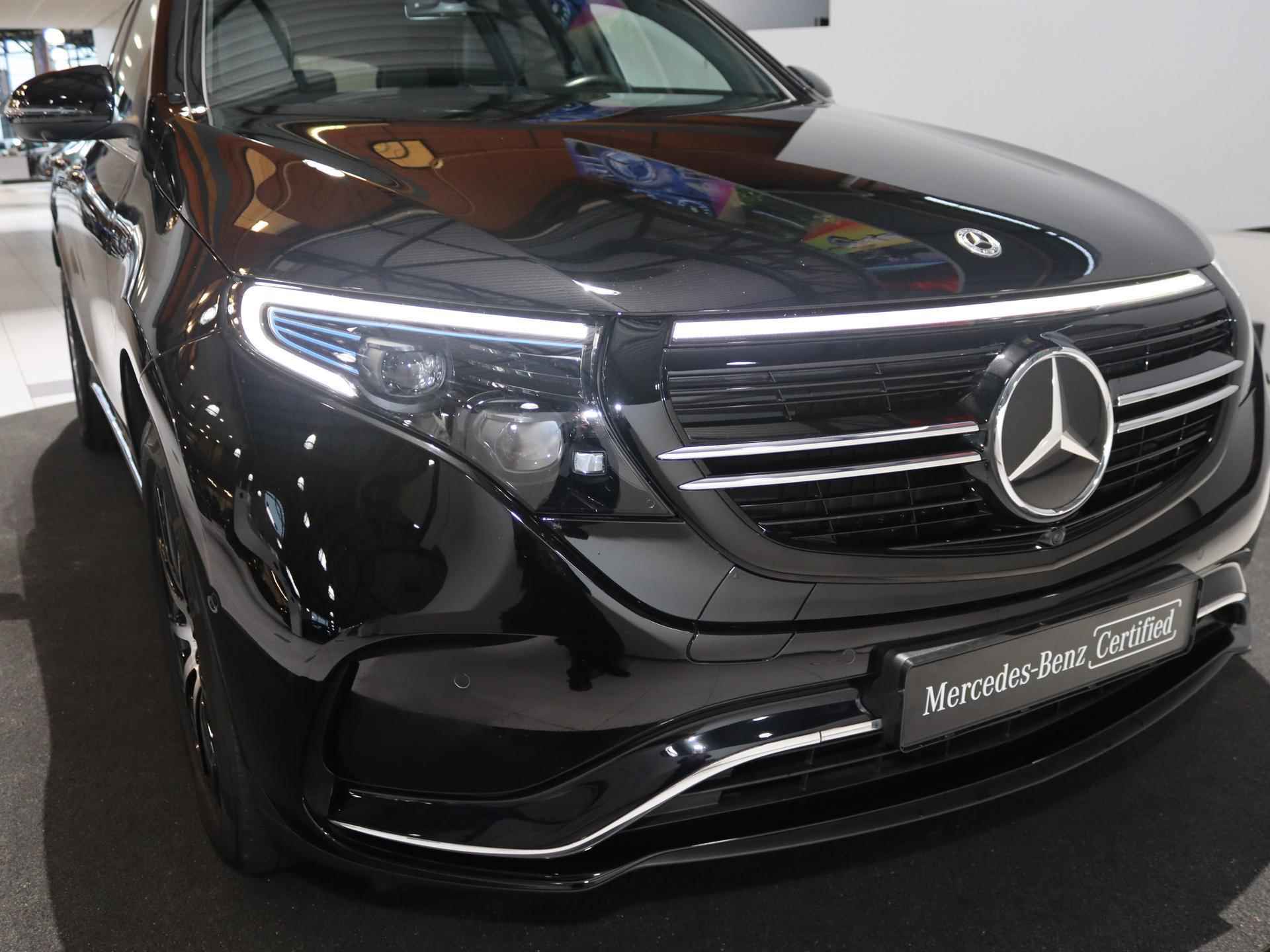 Mercedes-Benz EQC 400 4MATIC AMG Line 80 kWh | Premium Plus | Panoramadak | Keyless | Rijassistentiepakket | Trekhaak | Memory | - 8/28